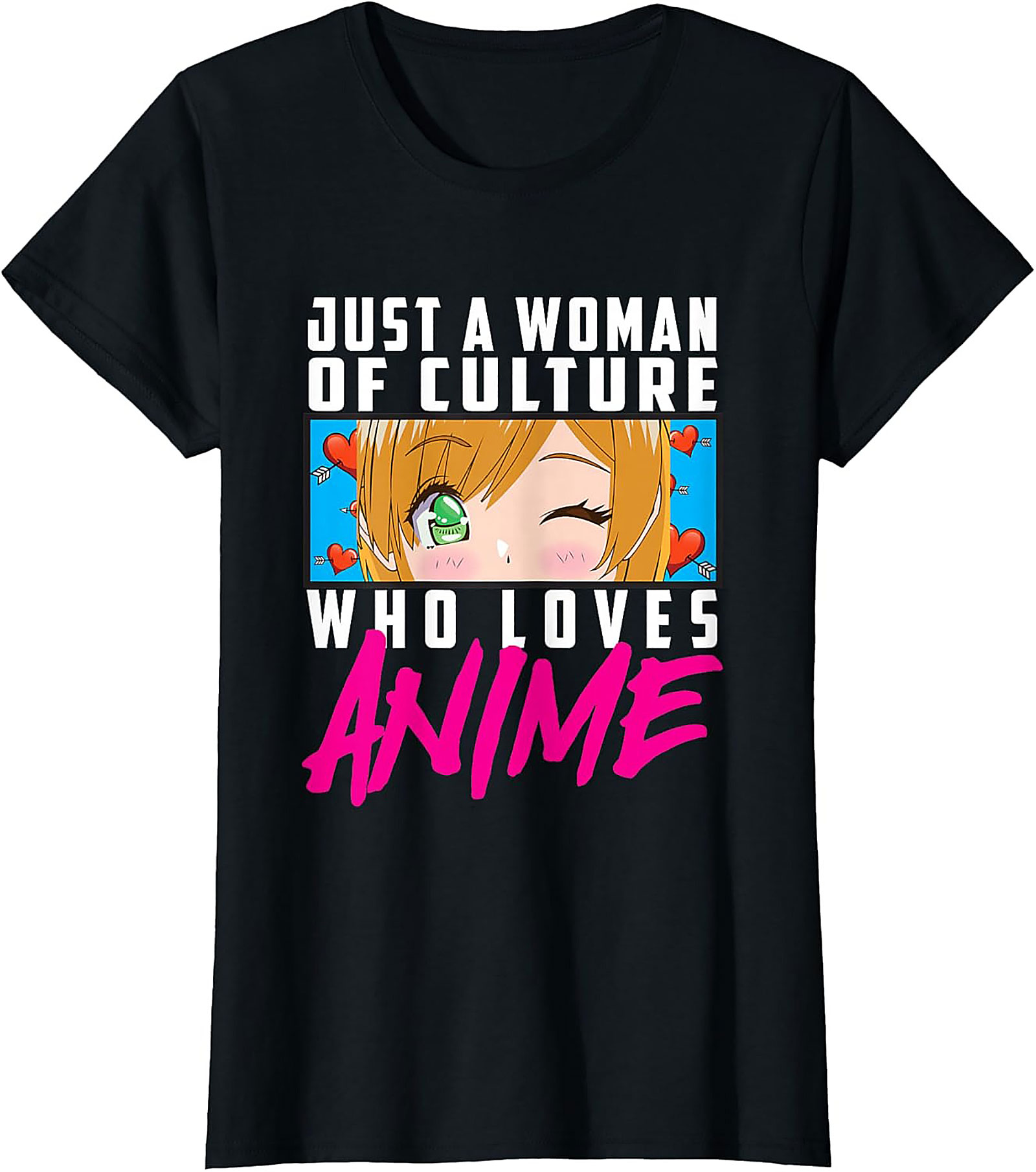 Woman of Culture Anime T-Shirt | Funny Graphic Tee