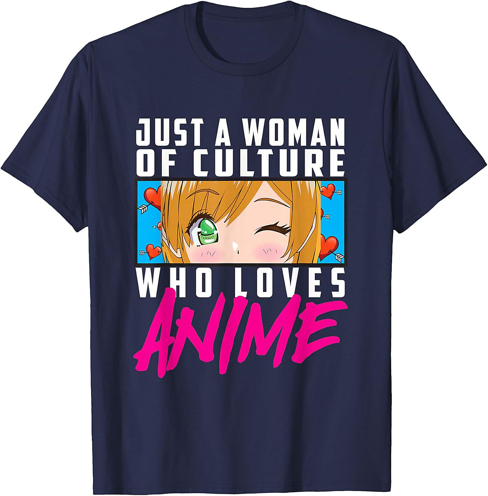 Woman of Culture Anime T-Shirt | Funny Graphic Tee