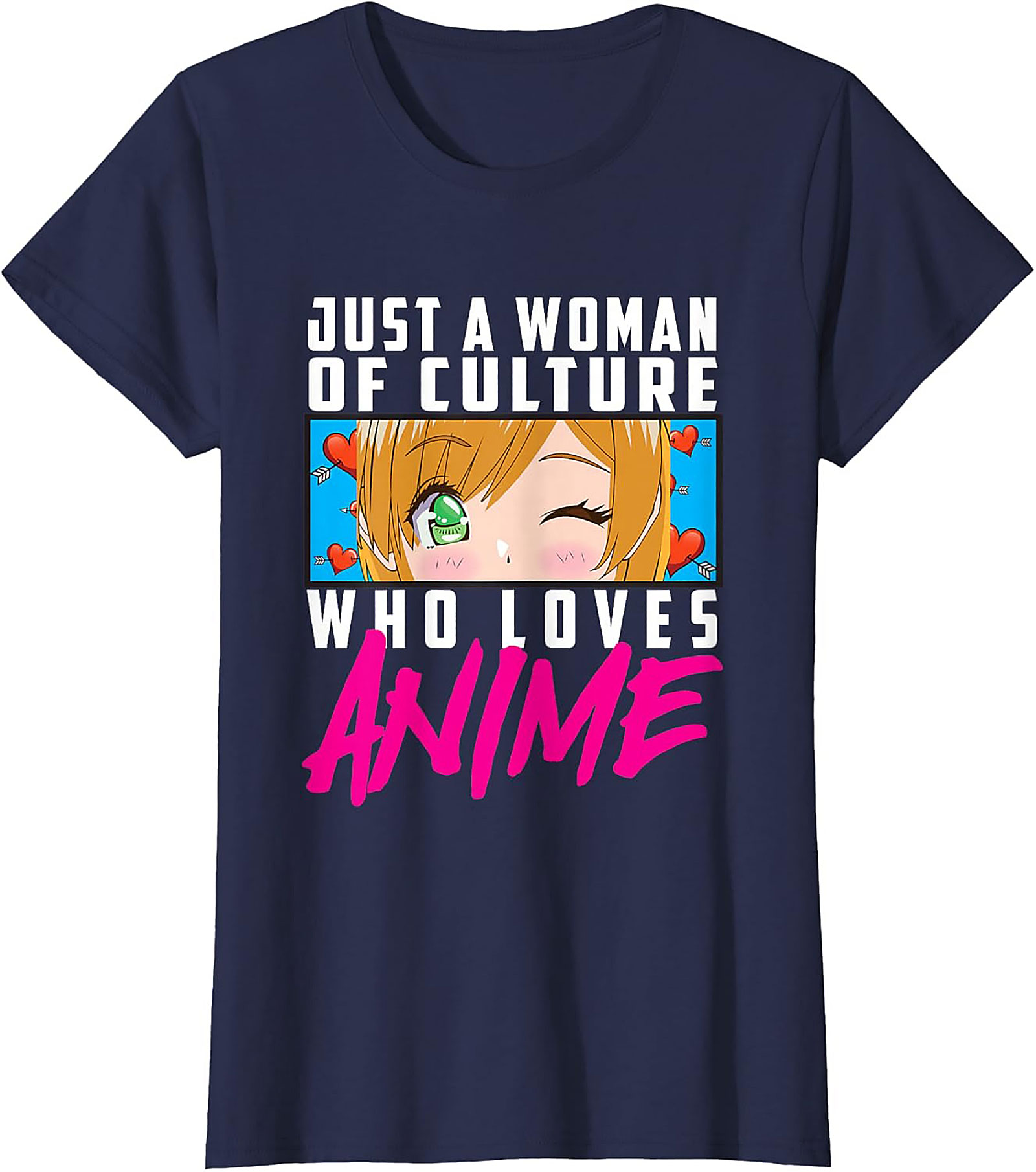 Woman of Culture Anime T-Shirt | Funny Graphic Tee