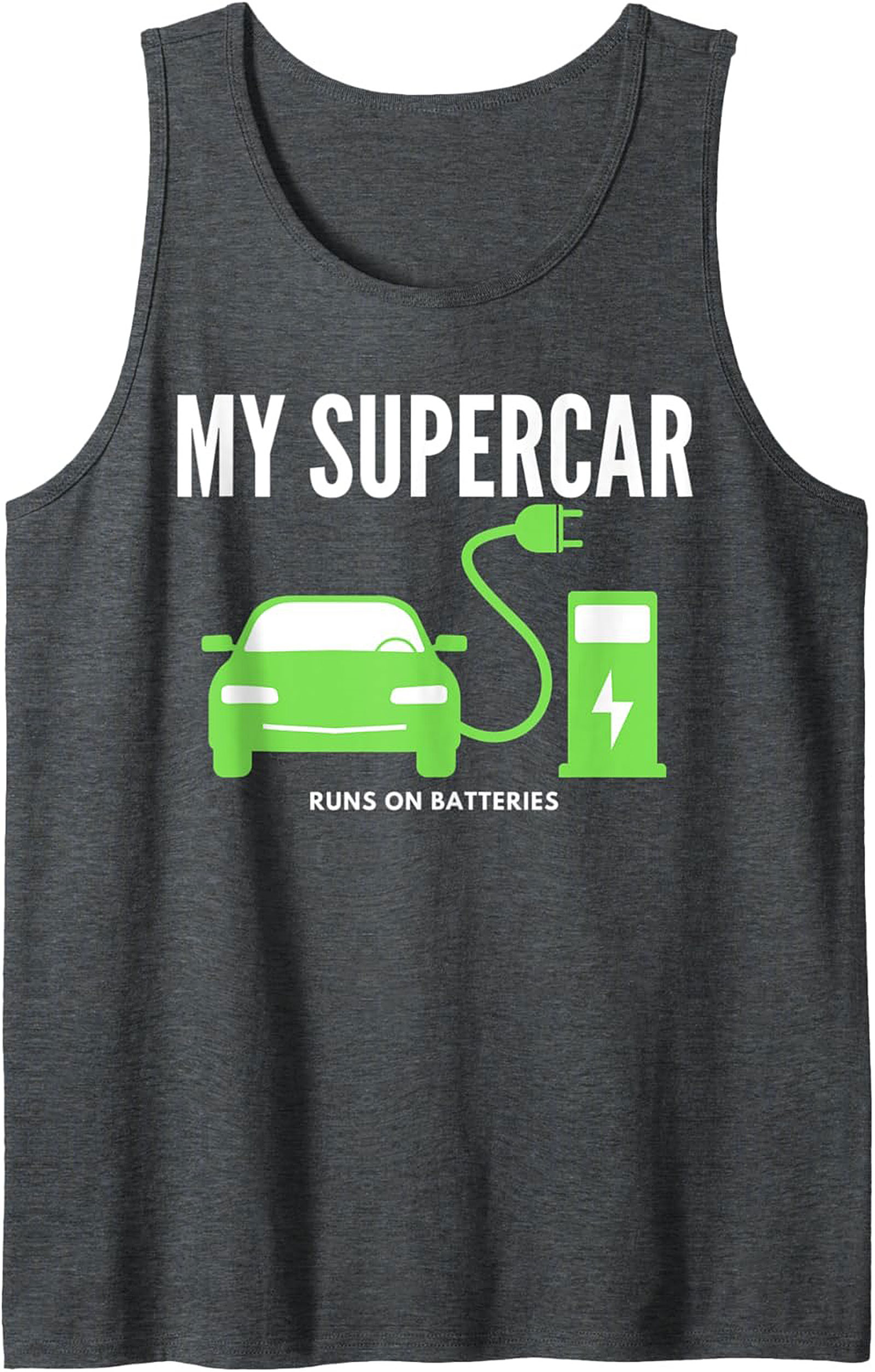EV Supercar Tank Top Electric Car Sleeveless Shirt