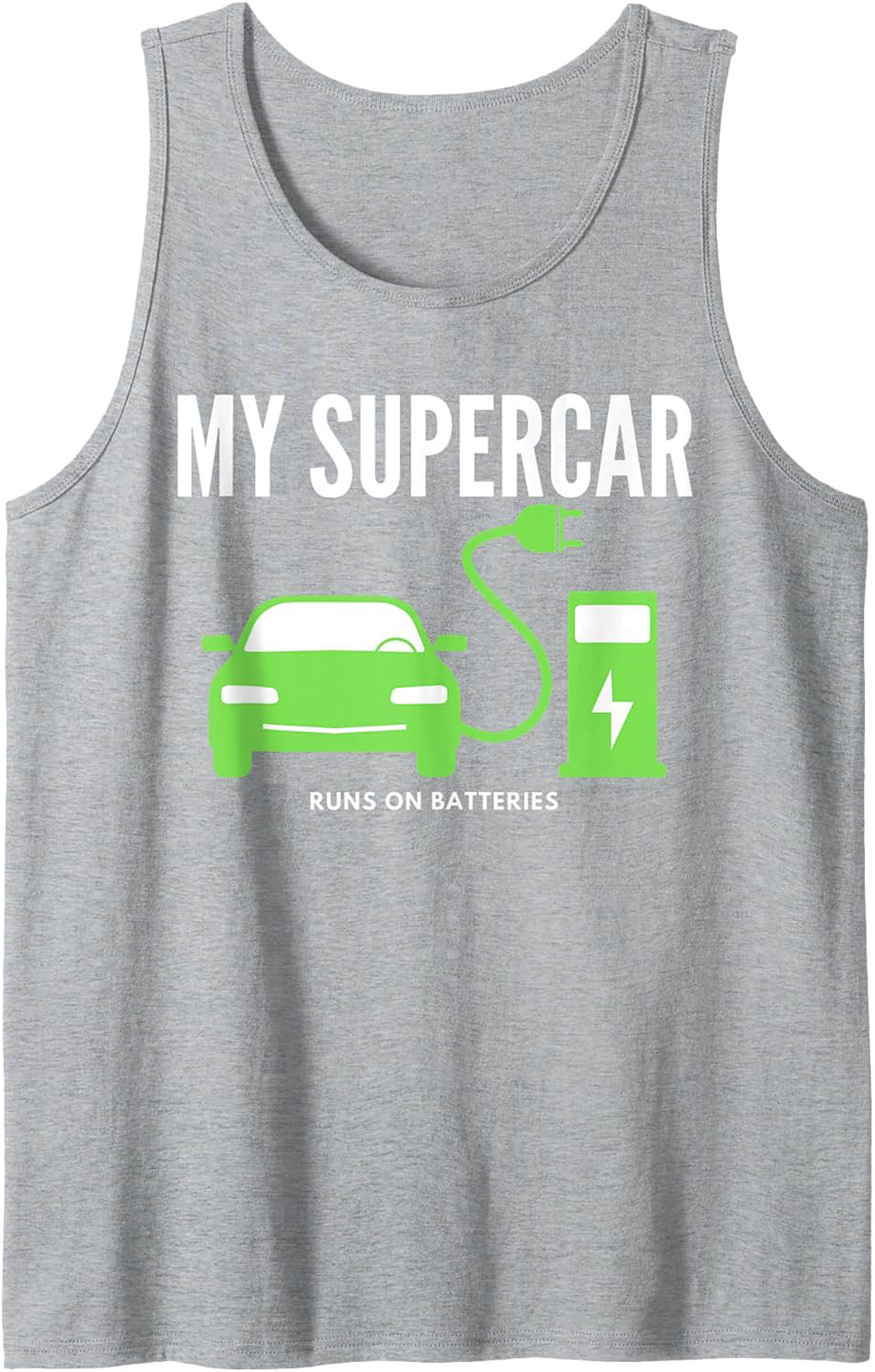 EV Supercar Tank Top Electric Car Sleeveless Shirt