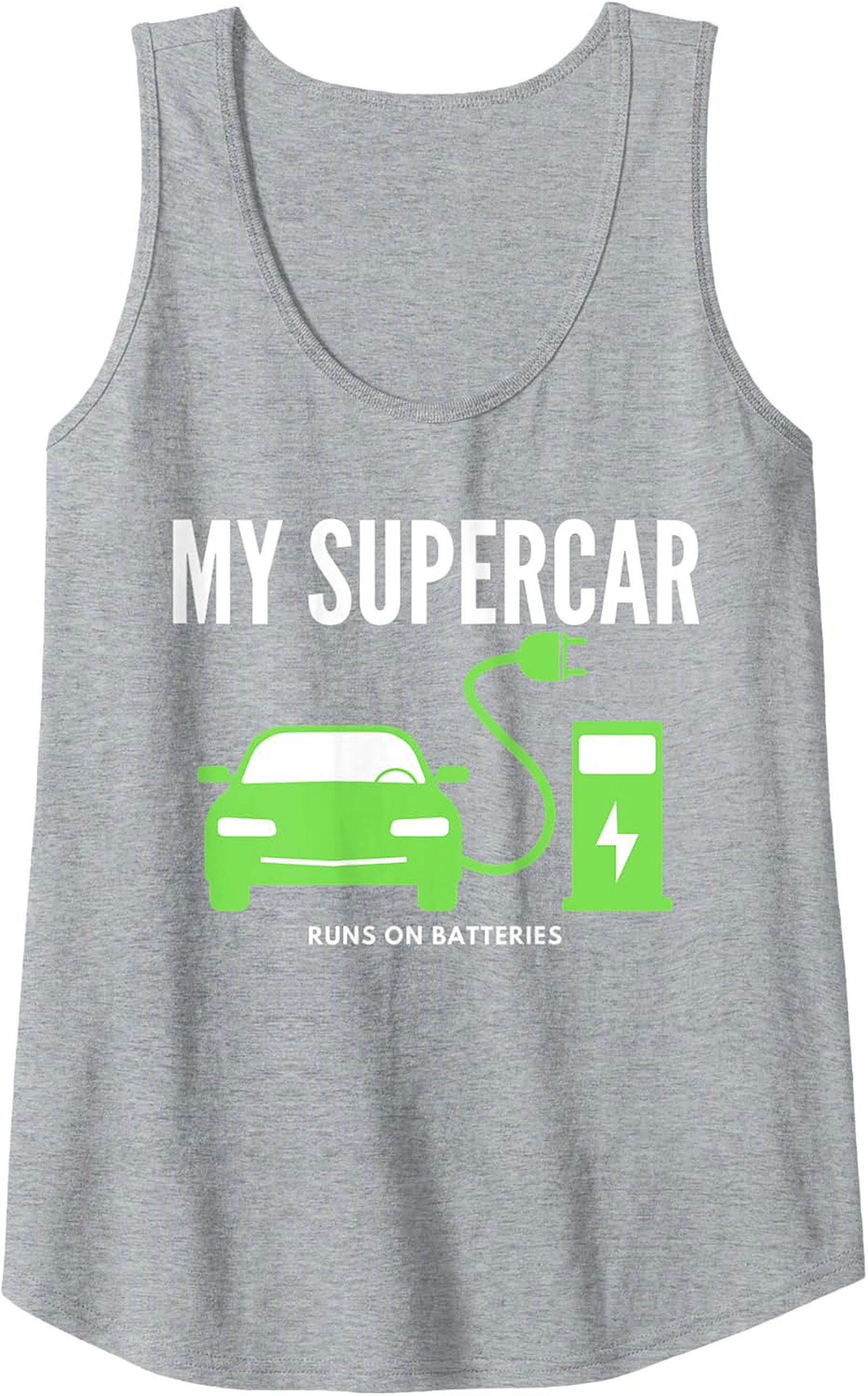EV Supercar Tank Top Electric Car Sleeveless Shirt