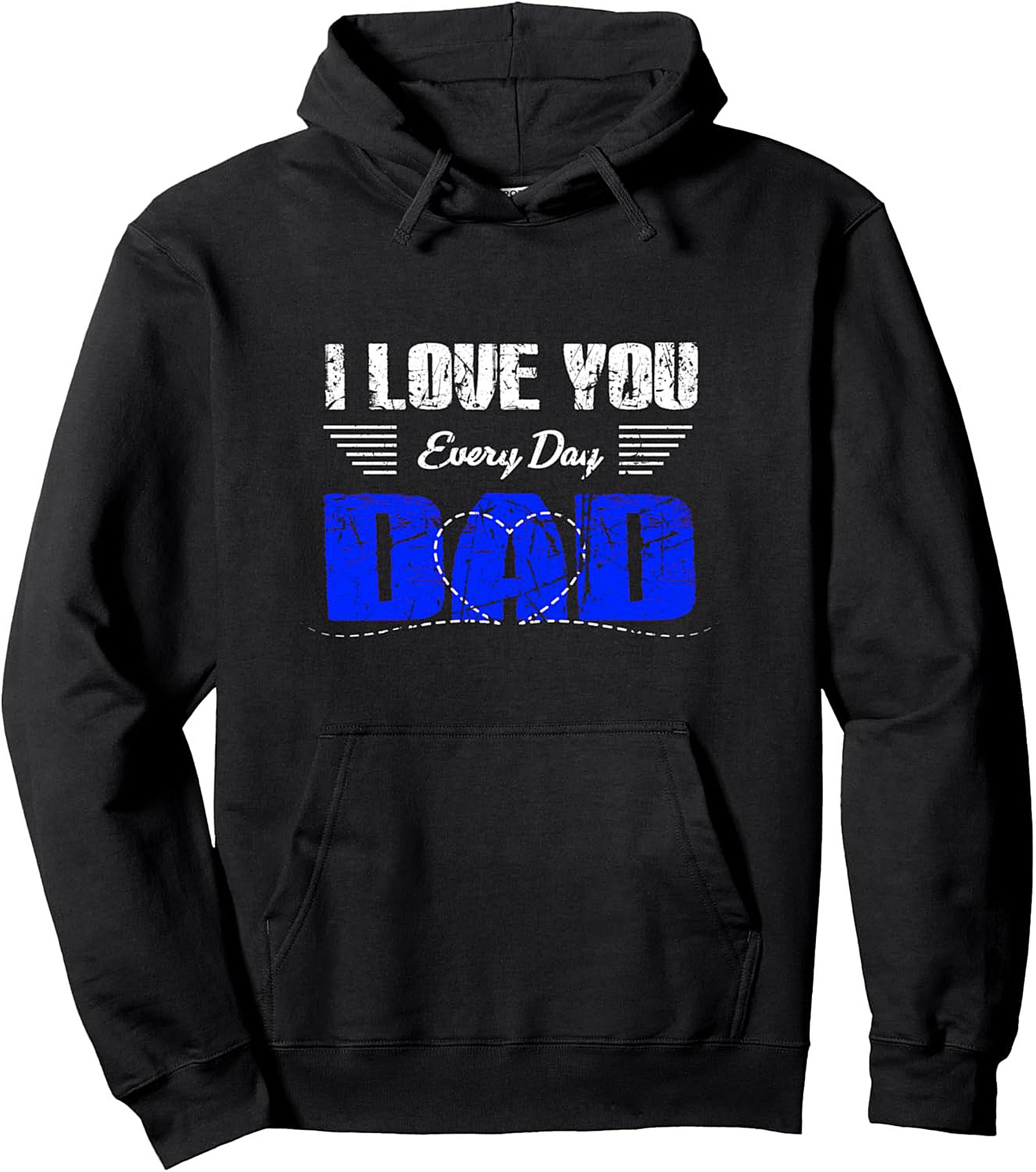 Dad Appreciation Graphic Pullover Hoodie Cozy Gift