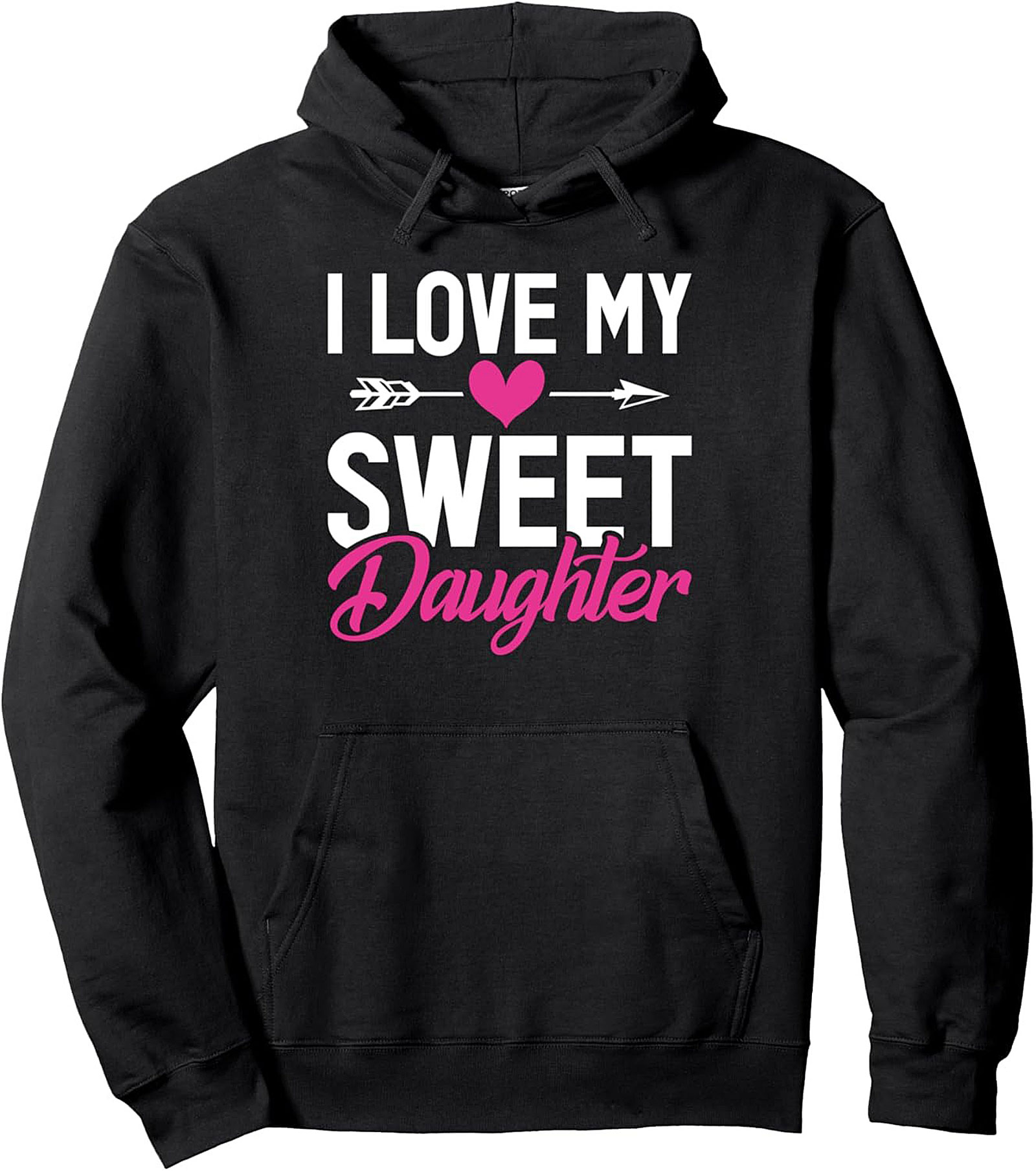 Daughter Love Pullover Hoodie Cozy Parent Gift |Unisex Fit