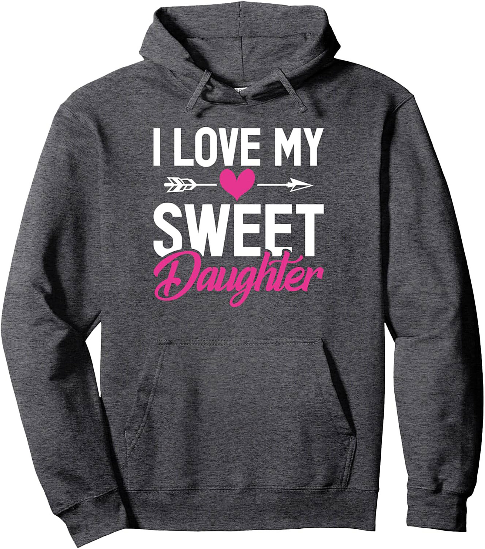 Daughter Love Pullover Hoodie Cozy Parent Gift |Unisex Fit