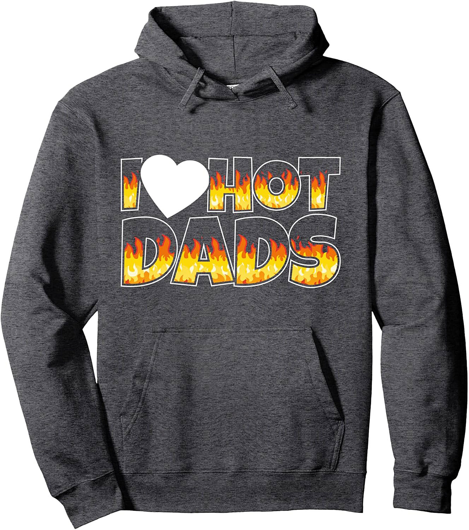Hot Dads Graphic Hoodie Cozy Pullover Gift Idea