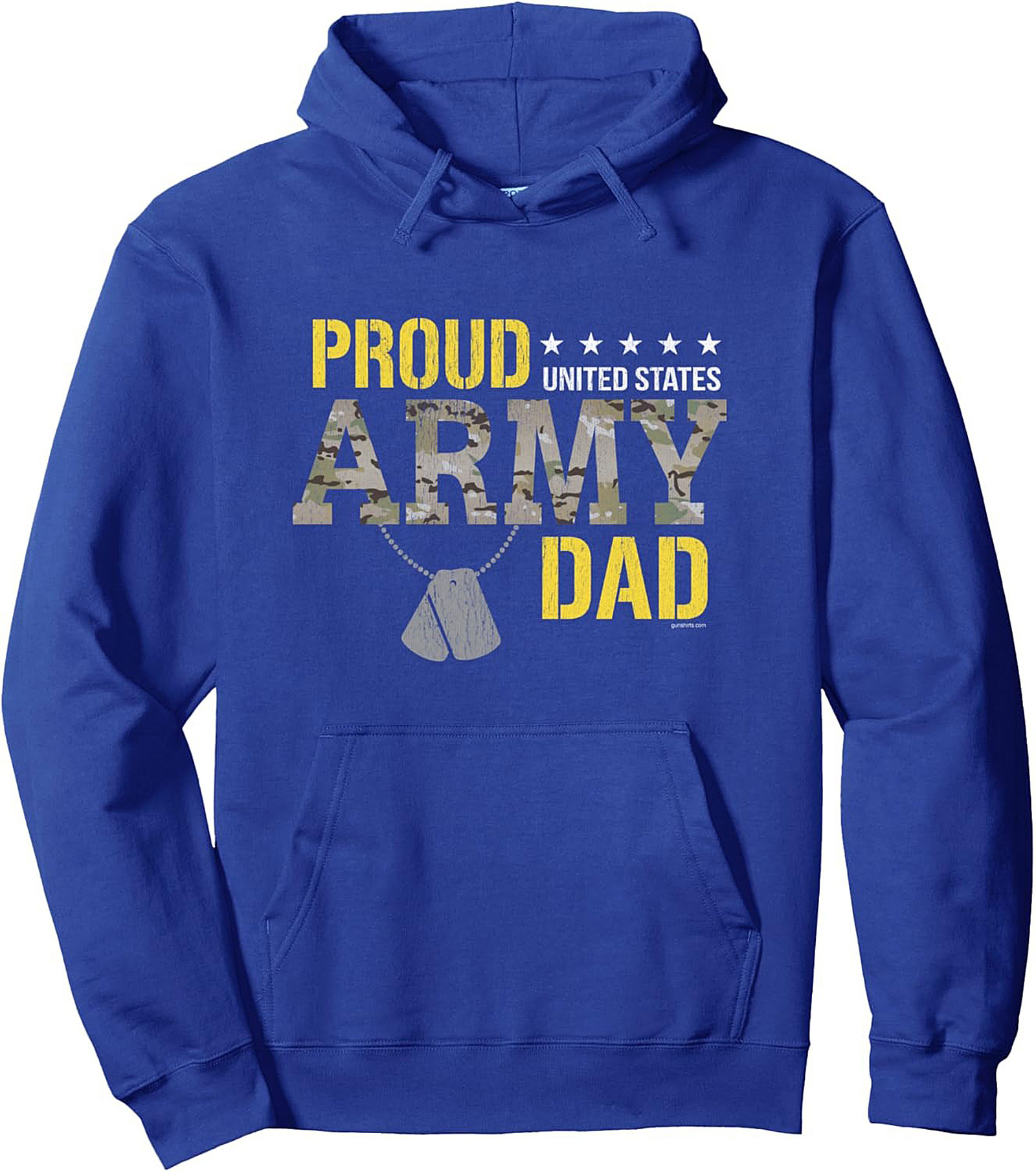 Proud U.S. Army Dad Pullover Hoodie Military Father Gift