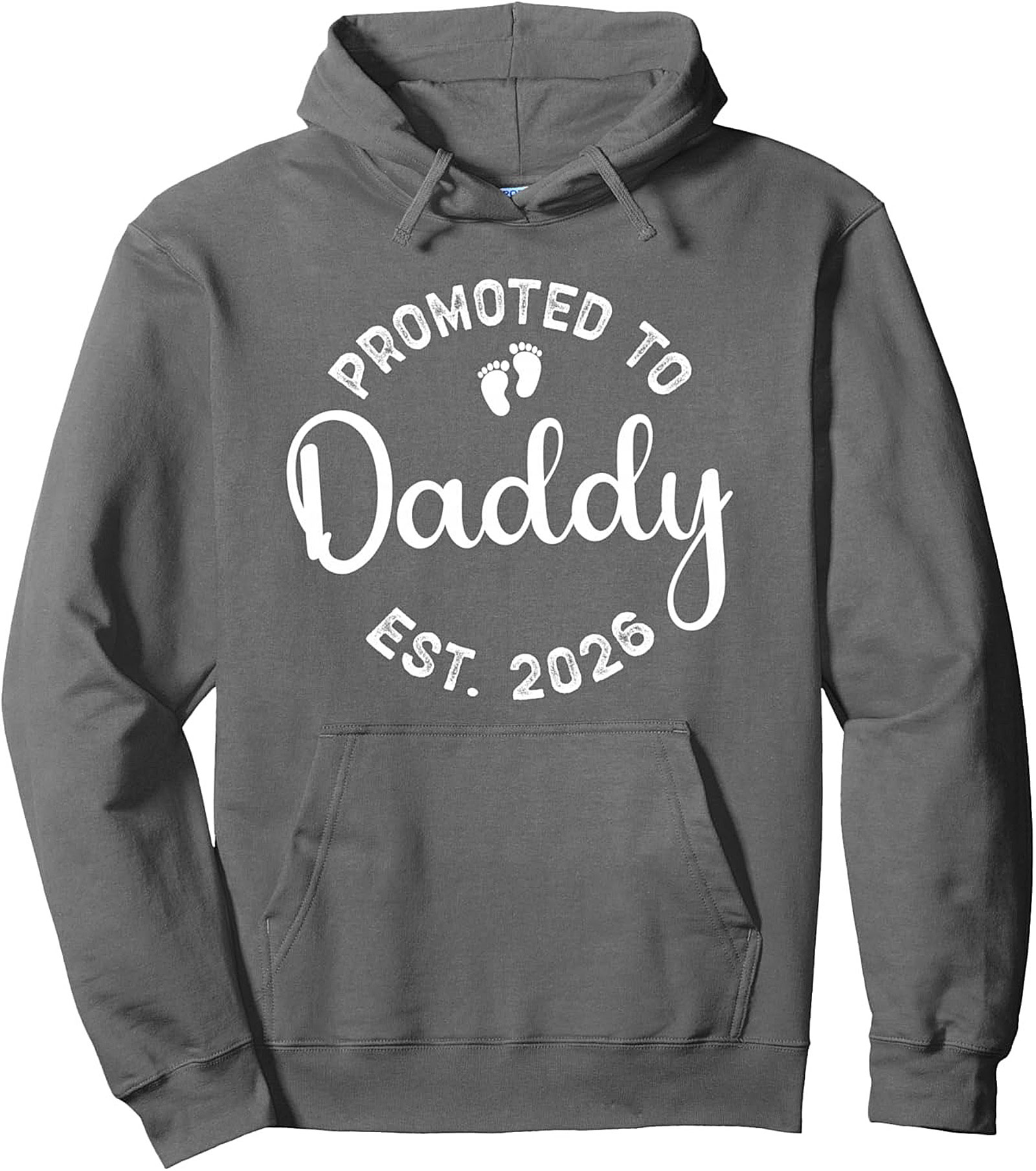 Promoted to Daddy 2026 Hoodie New Dad Gift Pullover