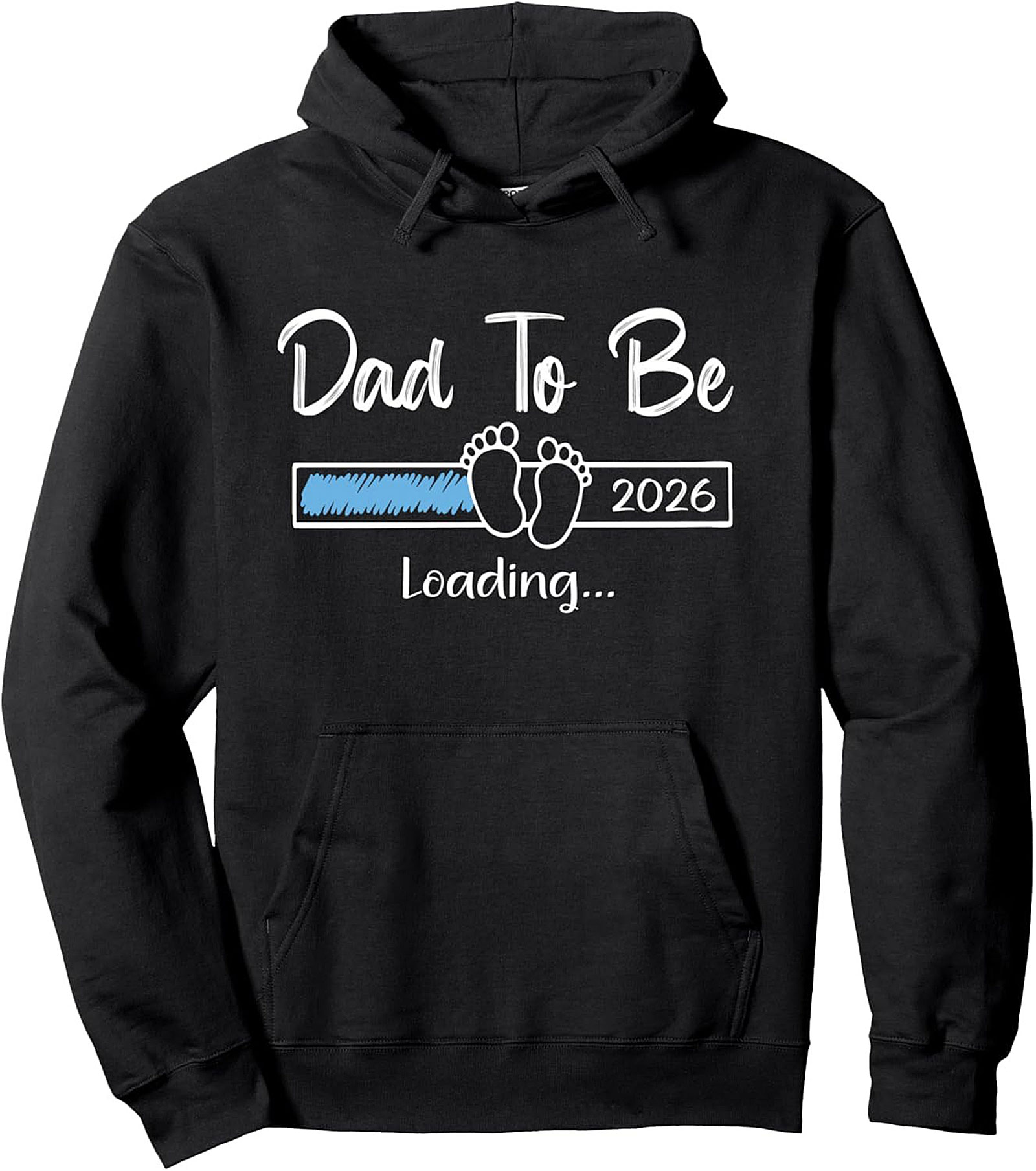 Dad To Be Loading 2026 Pullover Hoodie Future Dad Gift