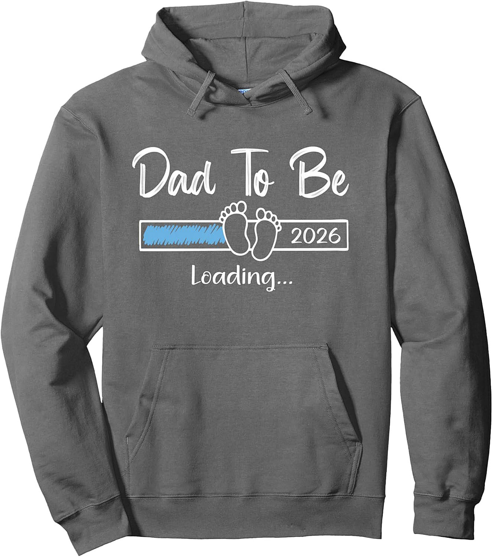 Dad To Be Loading 2026 Pullover Hoodie Future Dad Gift
