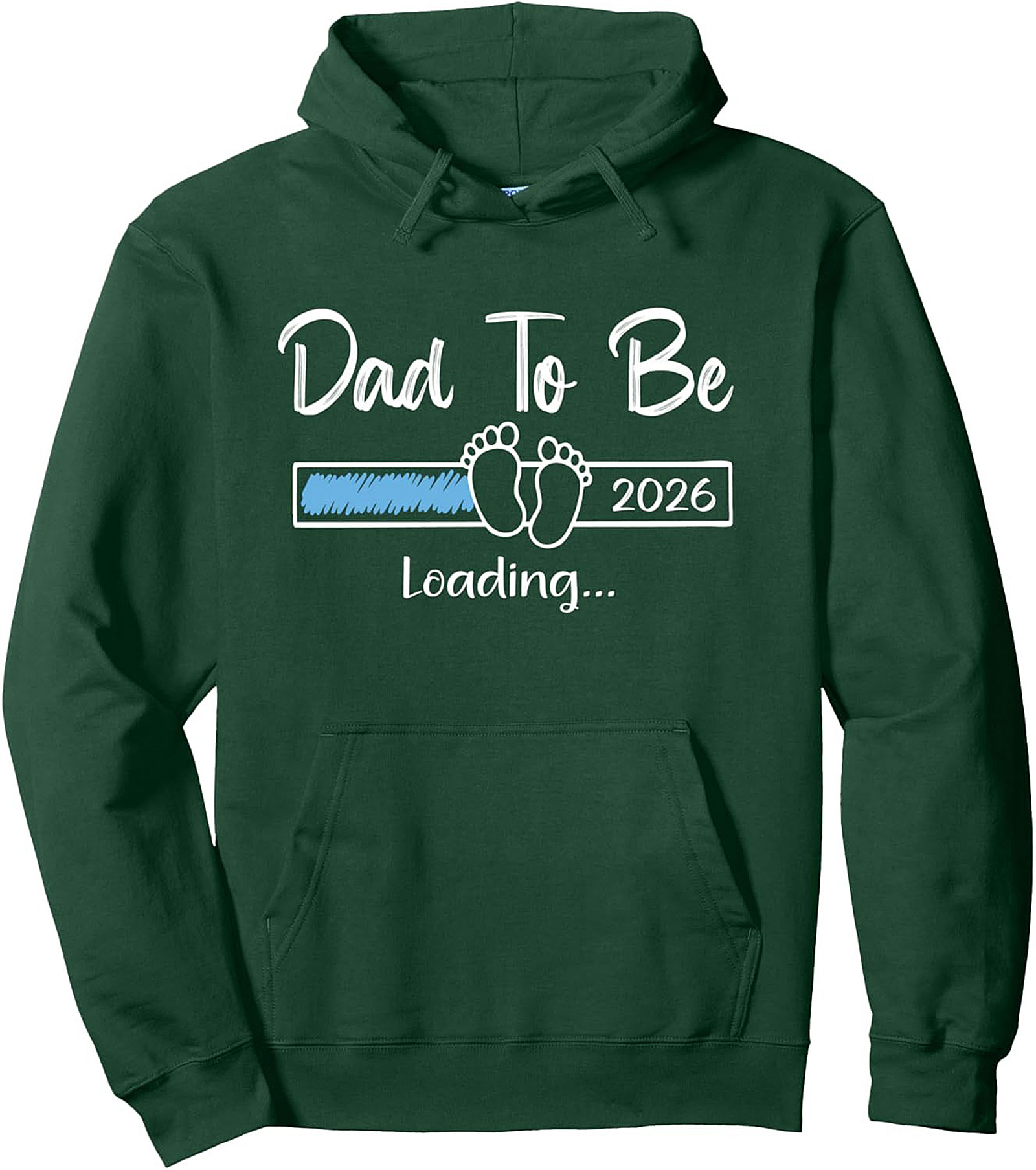 Dad To Be Loading 2026 Pullover Hoodie Future Dad Gift