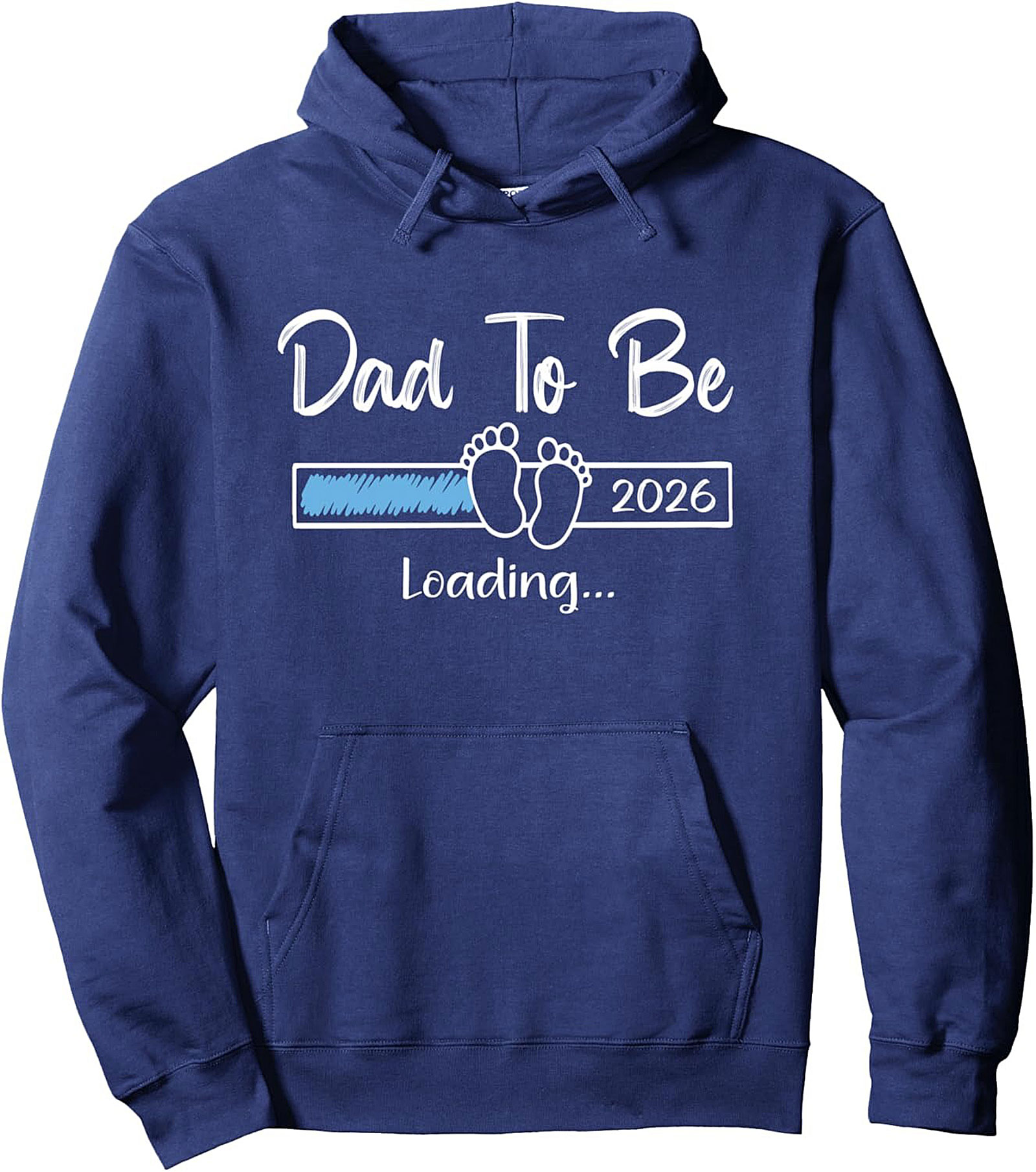 Dad To Be Loading 2026 Pullover Hoodie Future Dad Gift