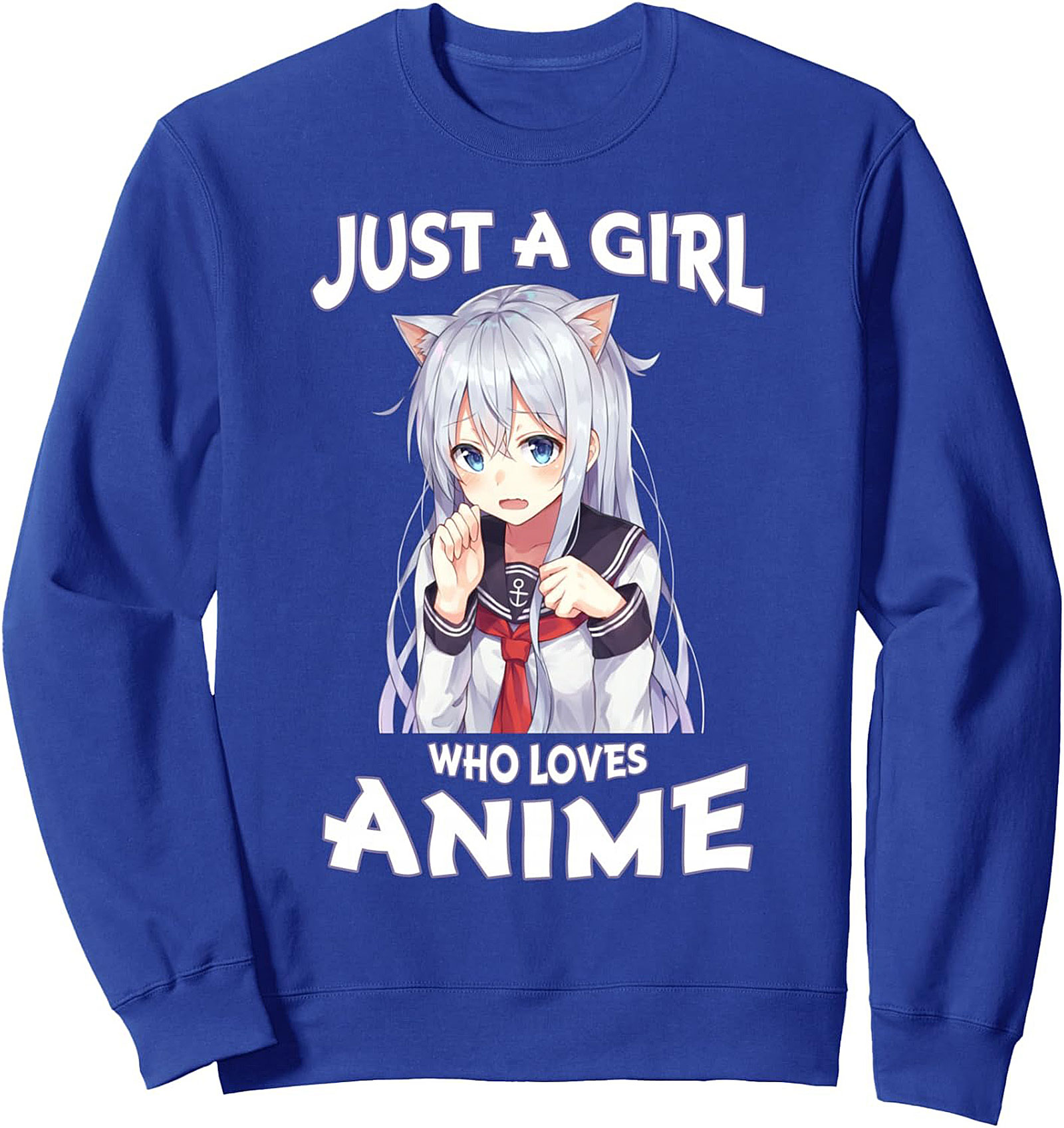 Anime Lover Crewneck Sweatshirt | Kawaii Graphic Pullover