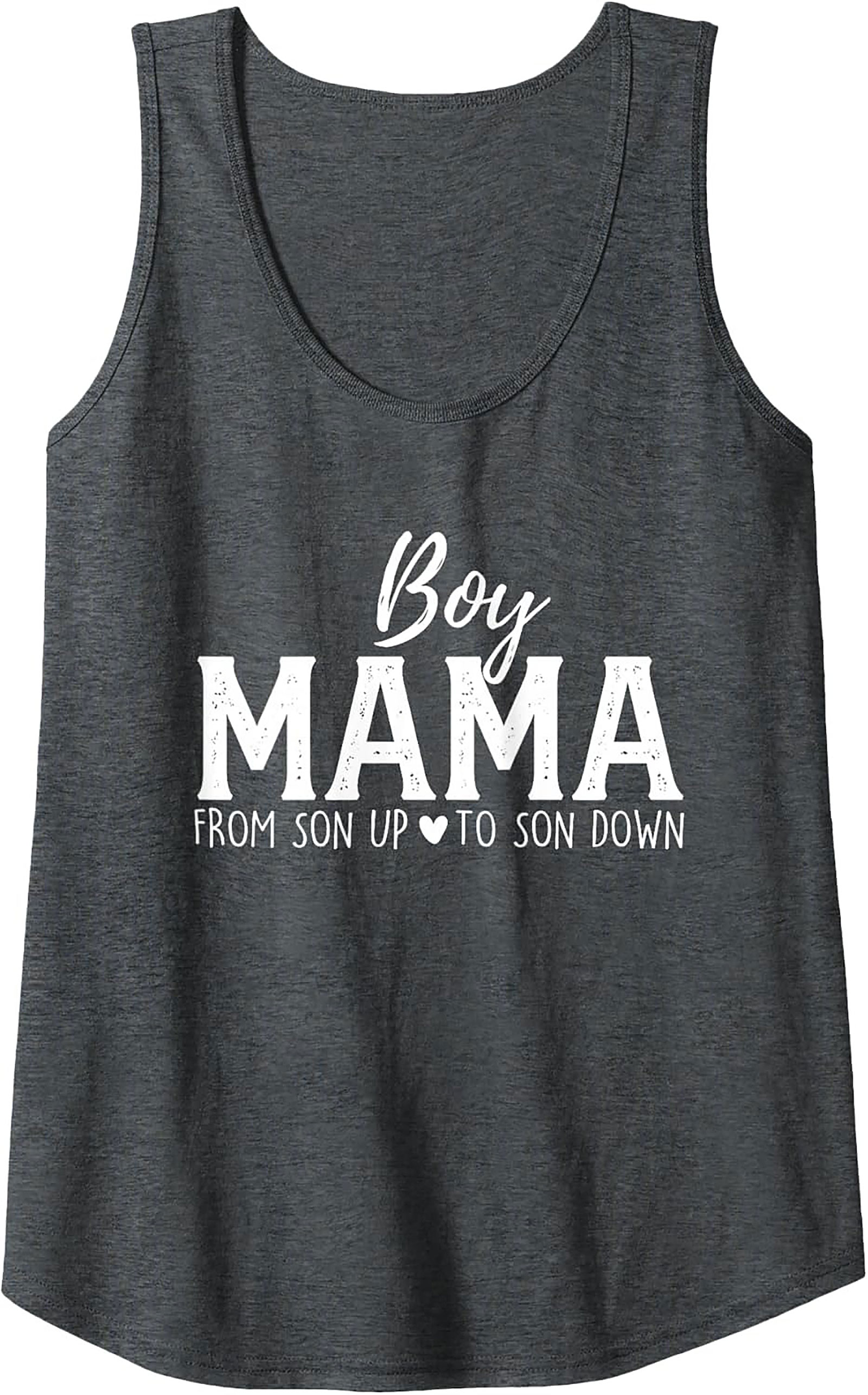 Boy Mama Tank Top Graphic Sleeveless Shirt Gift