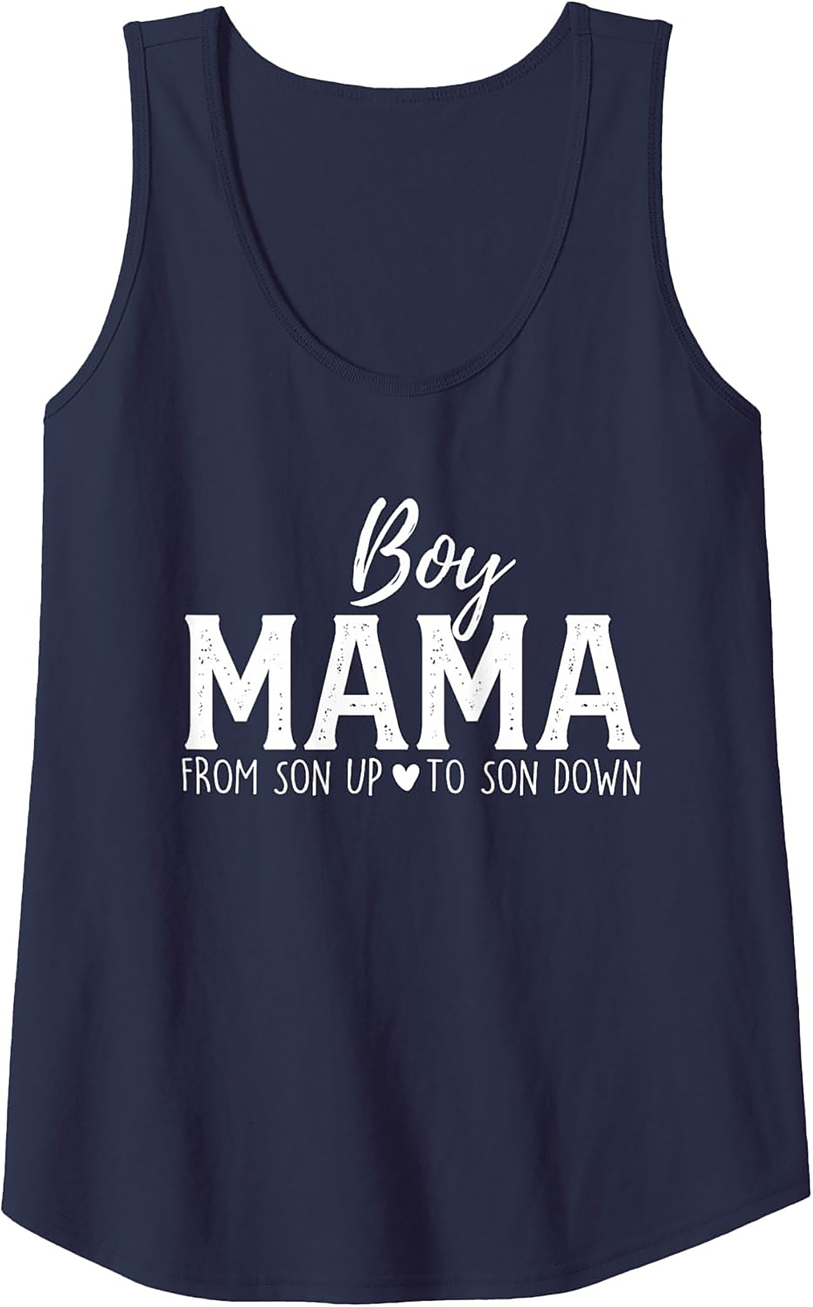Boy Mama Tank Top Graphic Sleeveless Shirt Gift