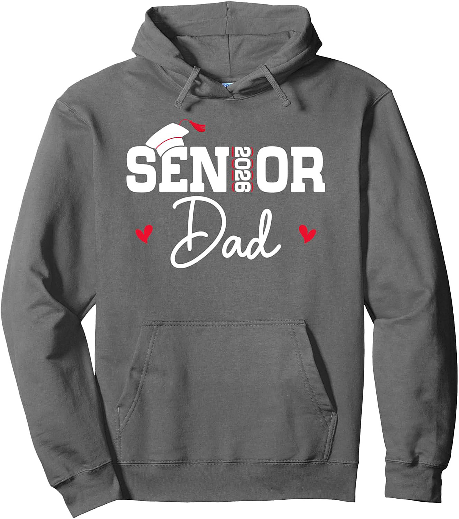 Senior Dad 2026 Pullover Hoodie – Class of 2026 Graduation Gift