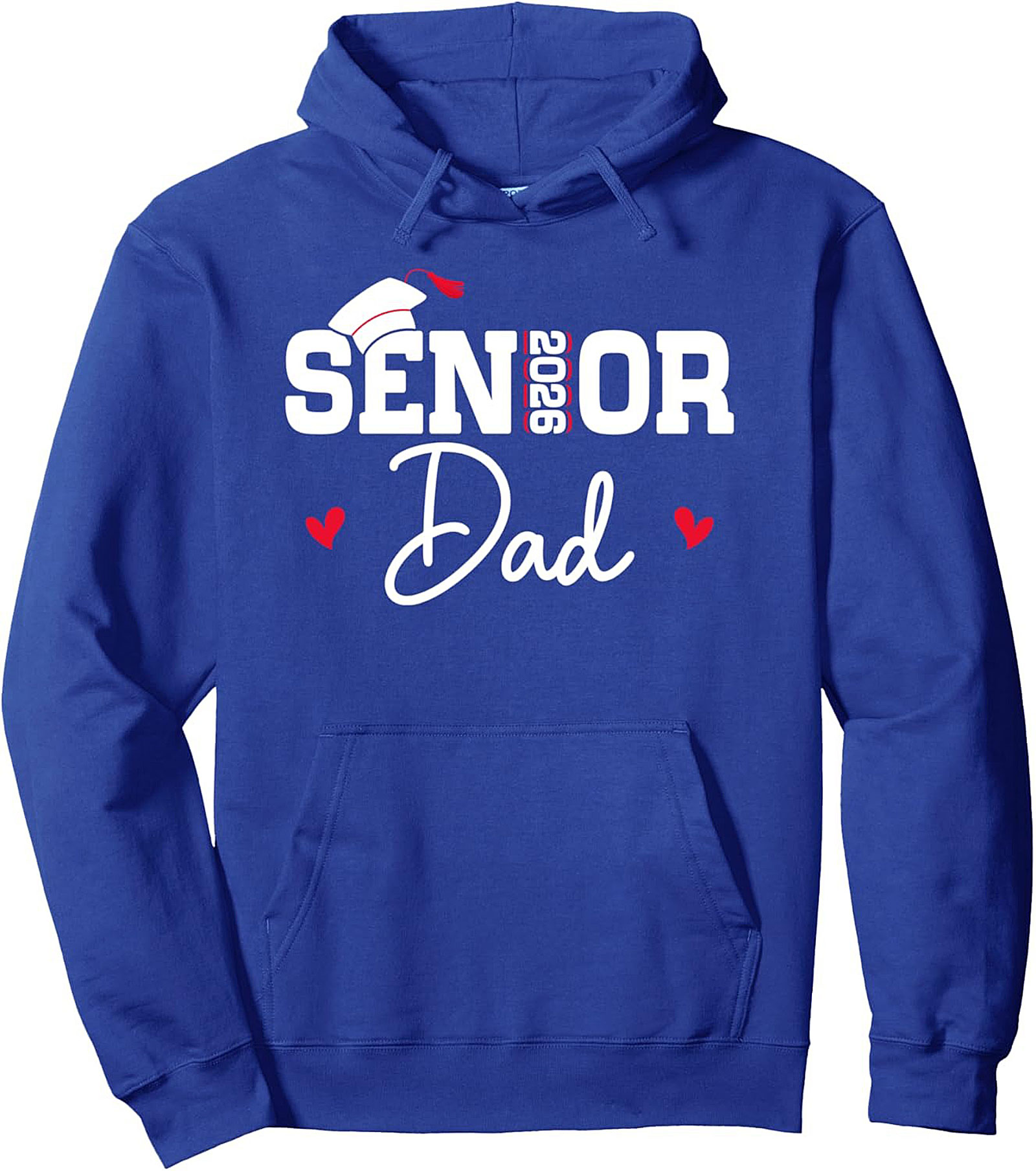 Senior Dad 2026 Pullover Hoodie – Class of 2026 Graduation Gift