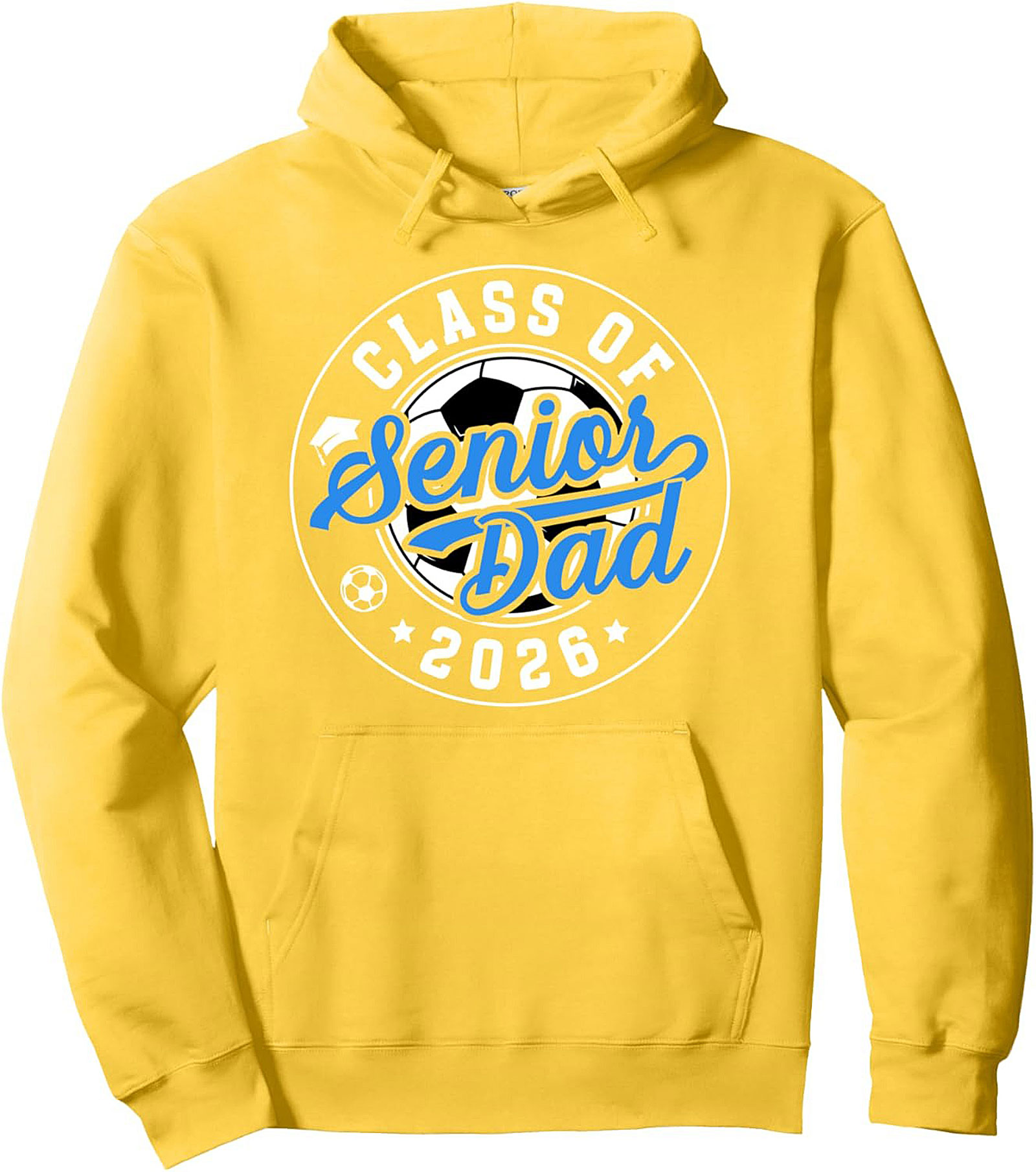 Soccer Senior Dad 2026 Pullover Hoodie Class of 2026 Gift