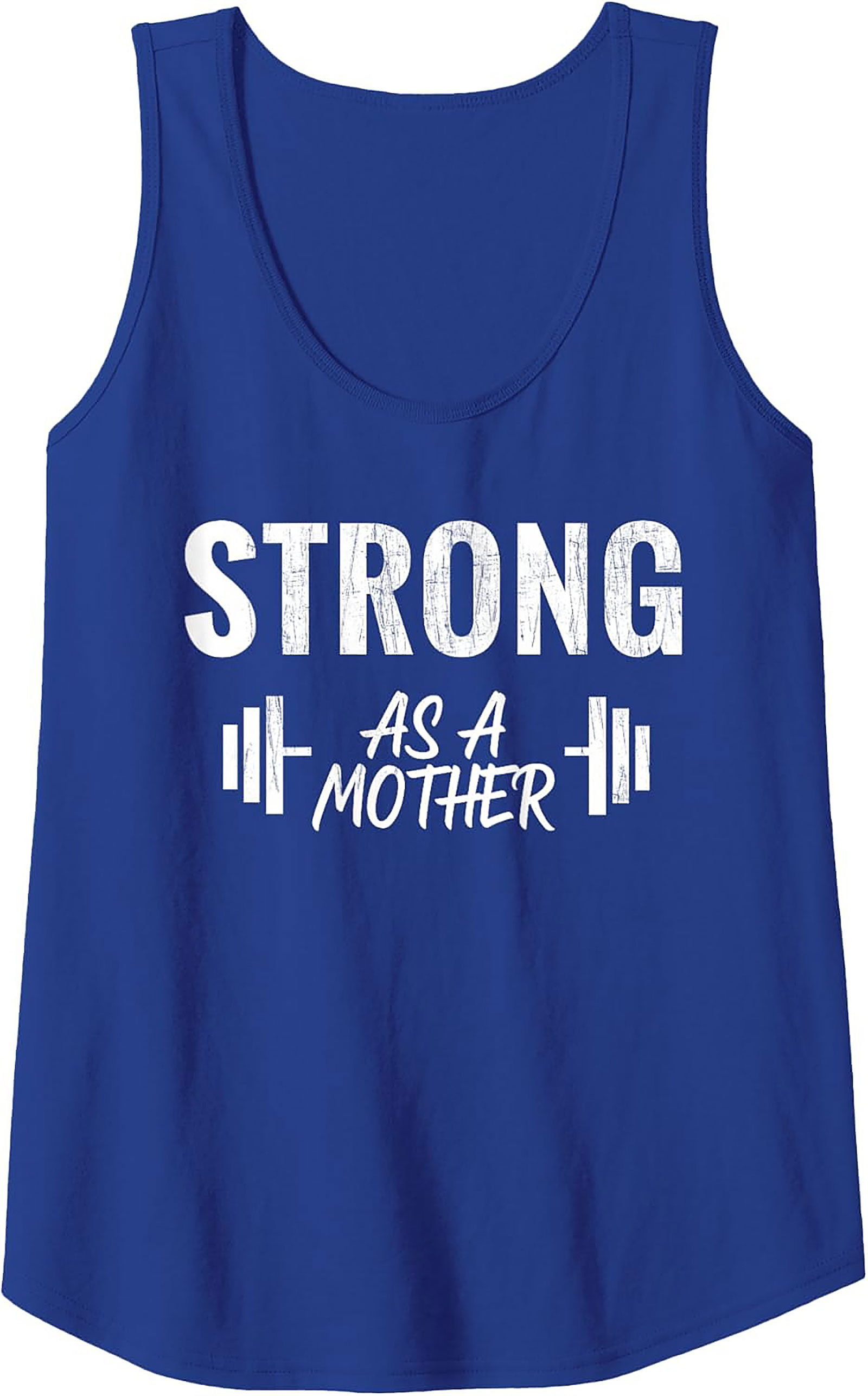 Strong Mom Gym Tank Top Workout Sleeveless Shirt 