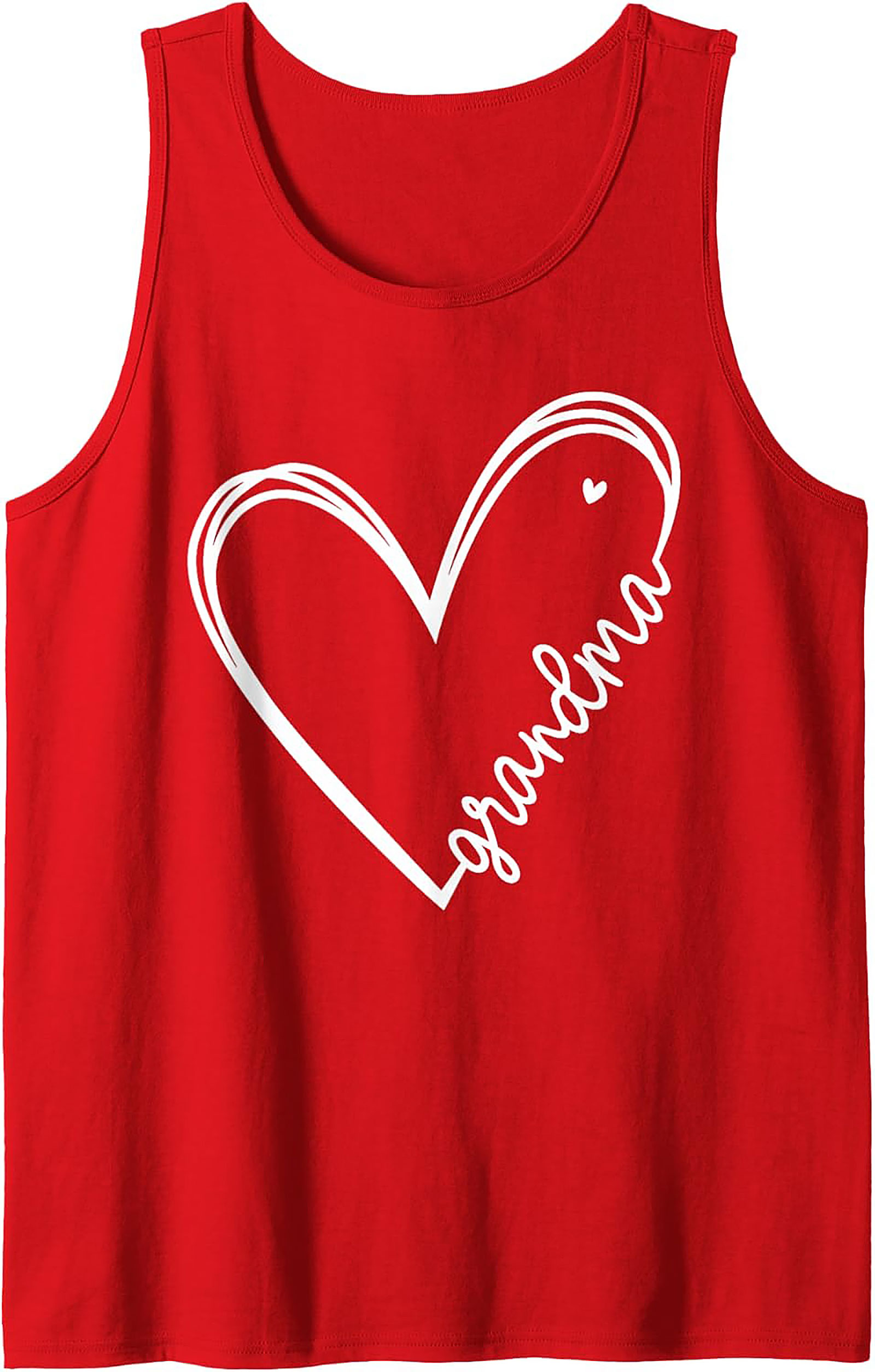 Grandma Graphic Tank Top Breathable Summer Sleeveless Shirt