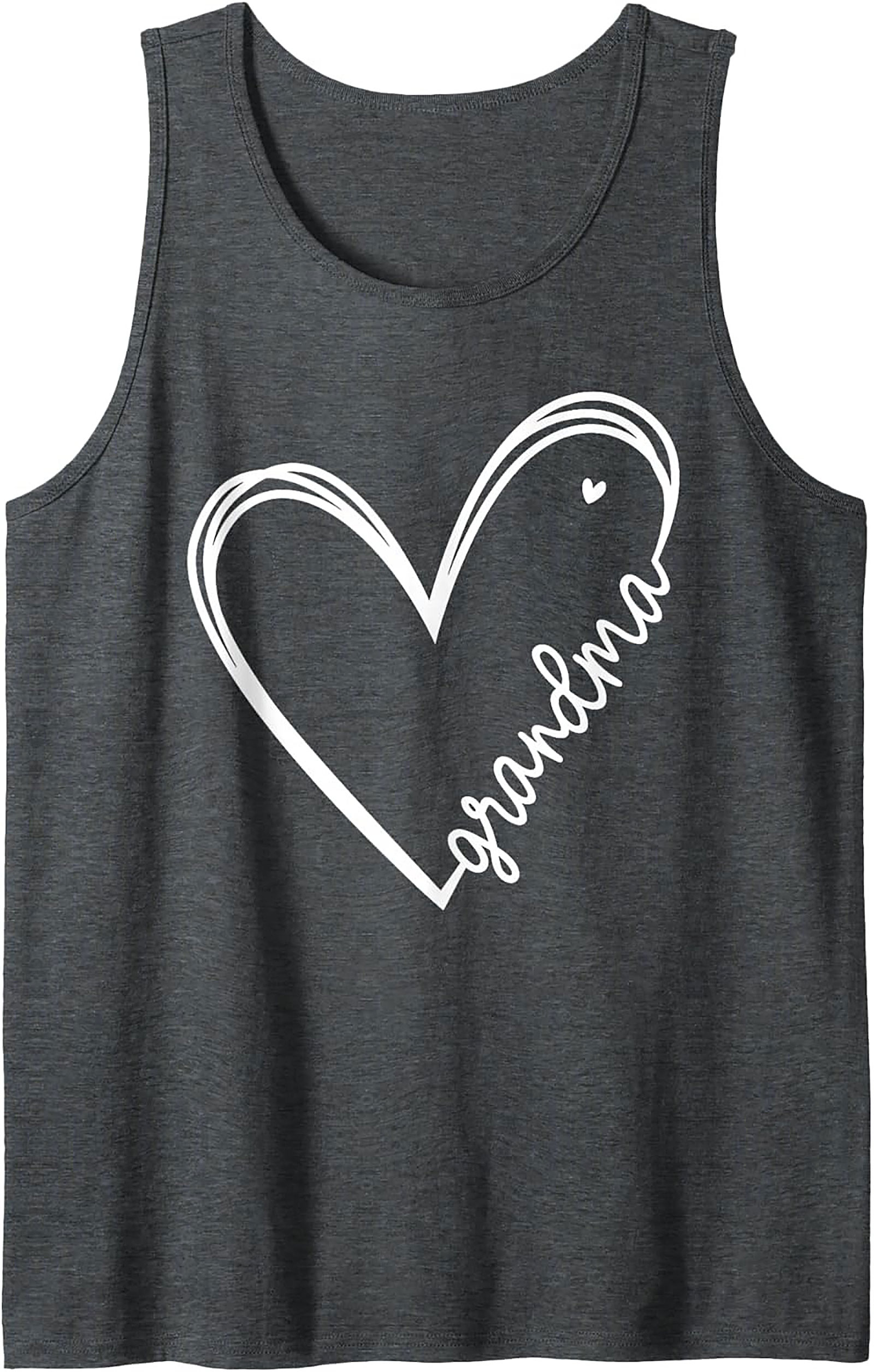 Grandma Graphic Tank Top Breathable Summer Sleeveless Shirt