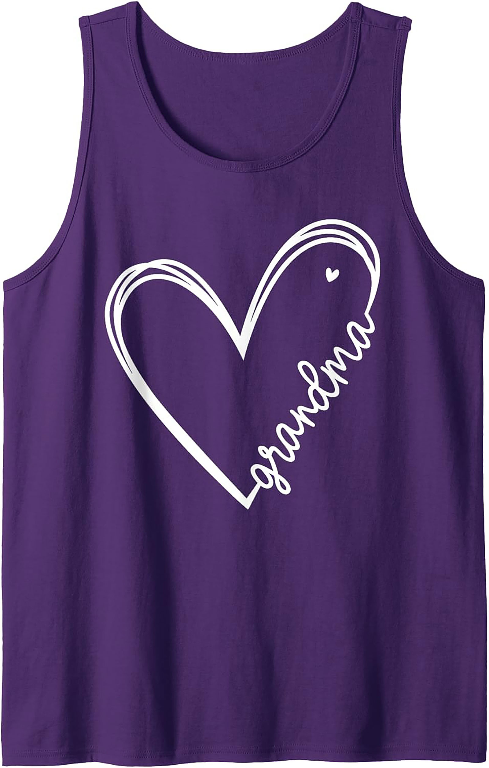 Grandma Graphic Tank Top Breathable Summer Sleeveless Shirt