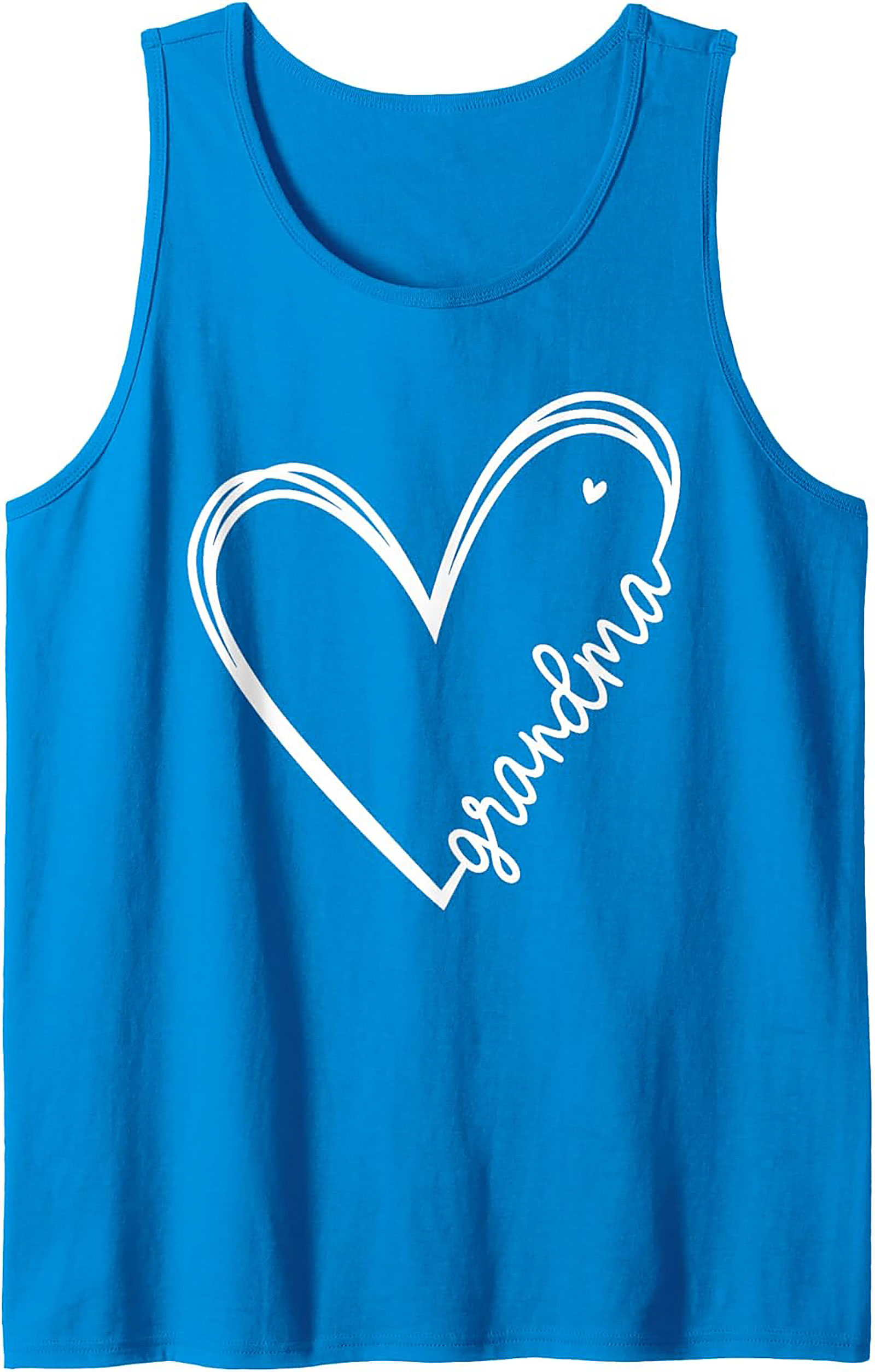 Grandma Graphic Tank Top Breathable Summer Sleeveless Shirt