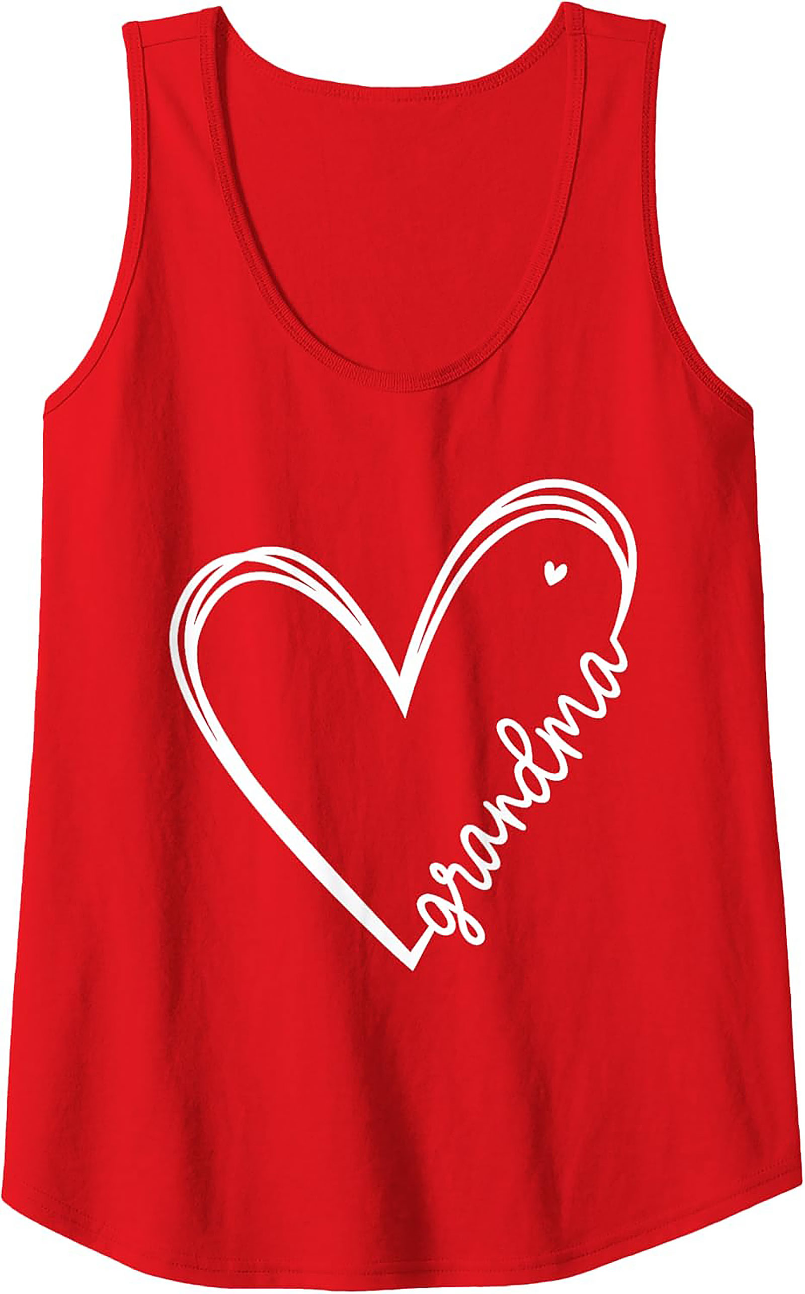 Grandma Graphic Tank Top Breathable Summer Sleeveless Shirt