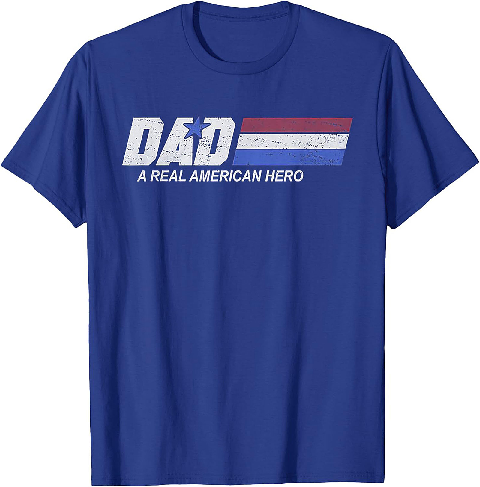 American Hero Dad T-shirt Patriotic Father's Day Tee
