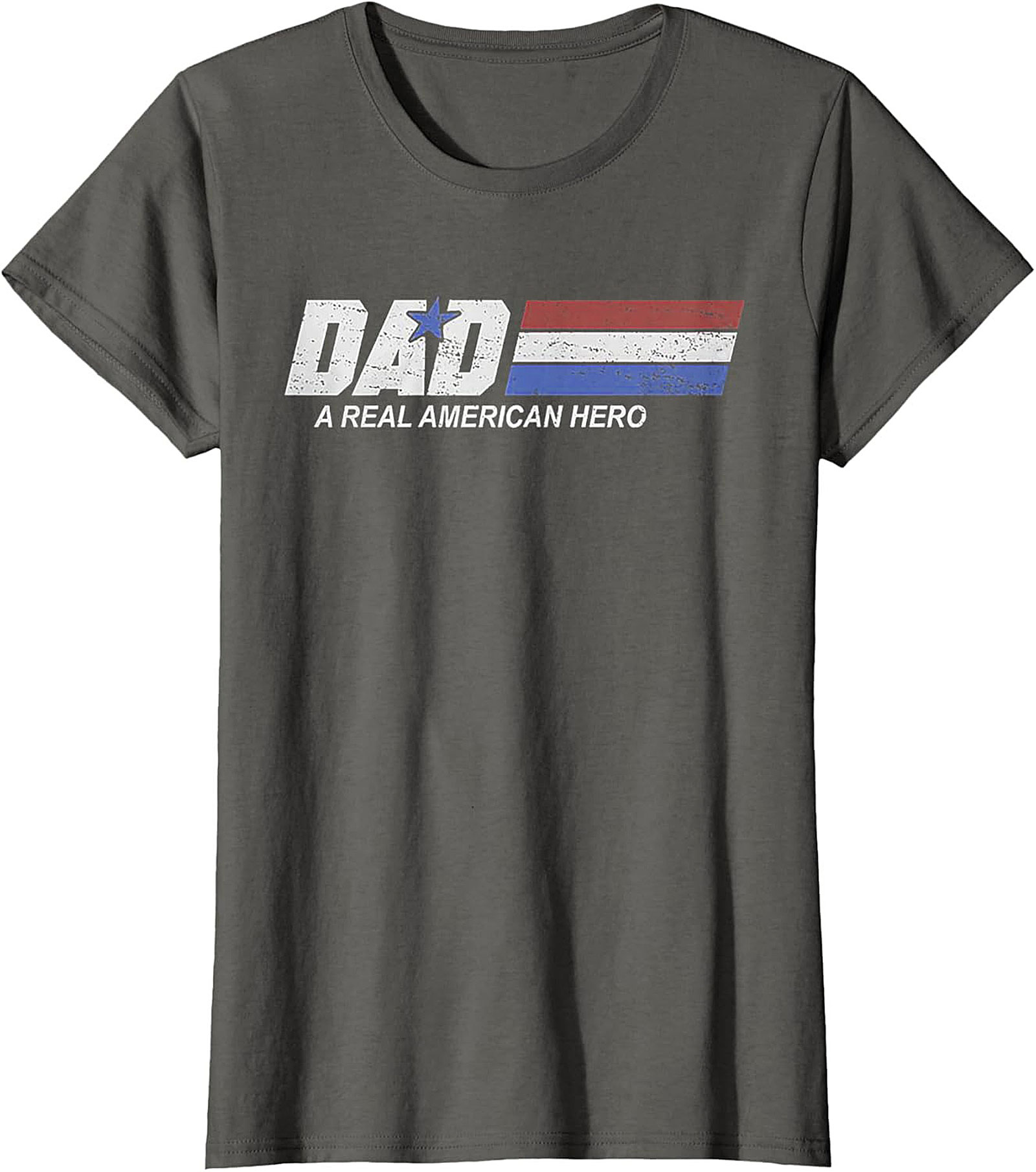 American Hero Dad T-shirt Patriotic Father's Day Tee