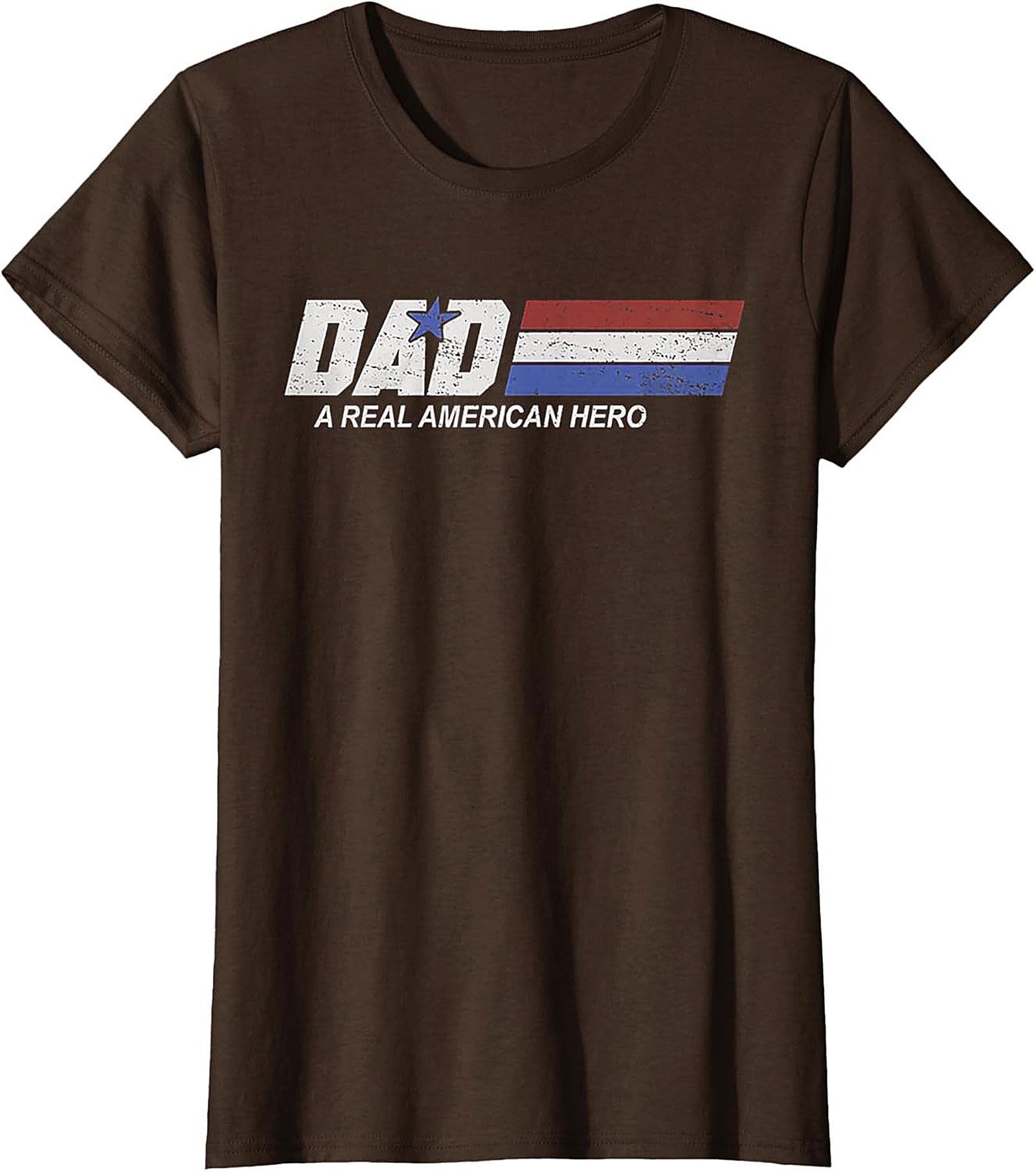 American Hero Dad T-shirt Patriotic Father's Day Tee