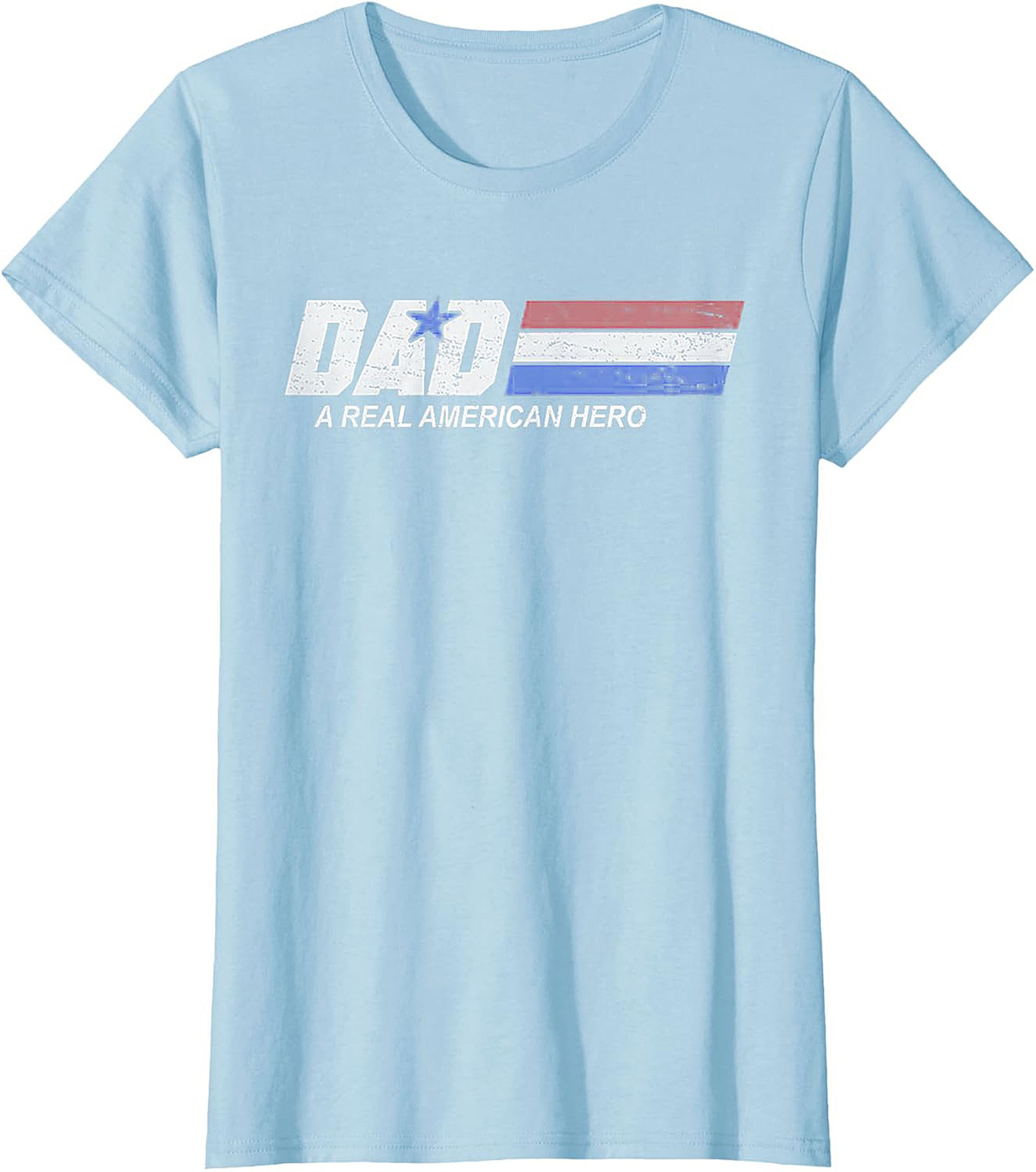 American Hero Dad T-shirt Patriotic Father's Day Tee