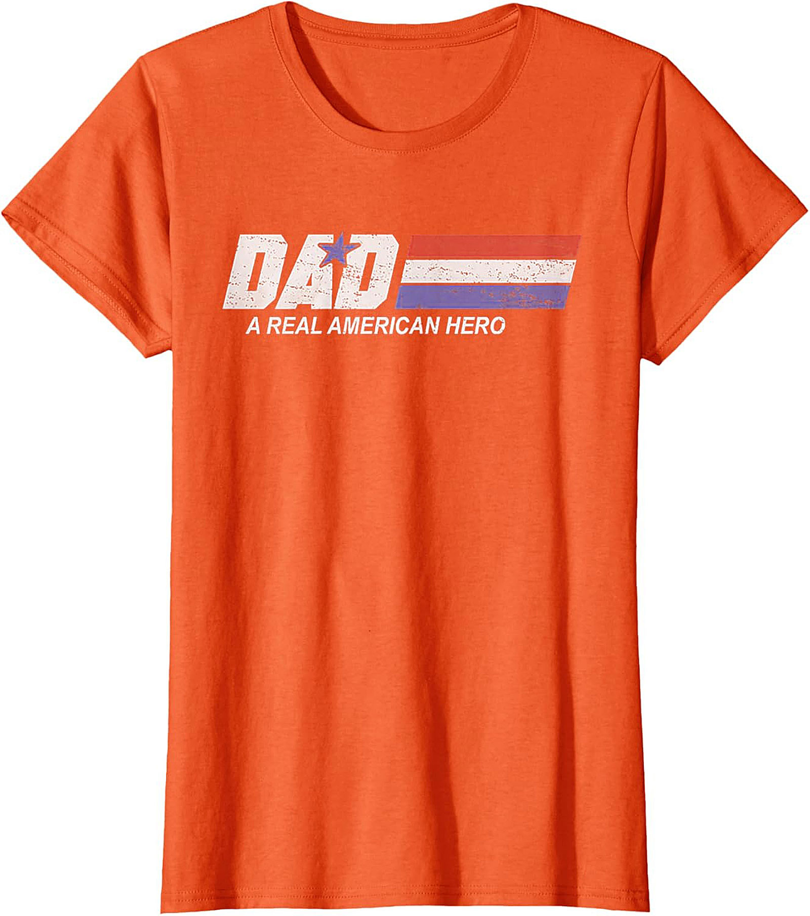 American Hero Dad T-shirt Patriotic Father's Day Tee