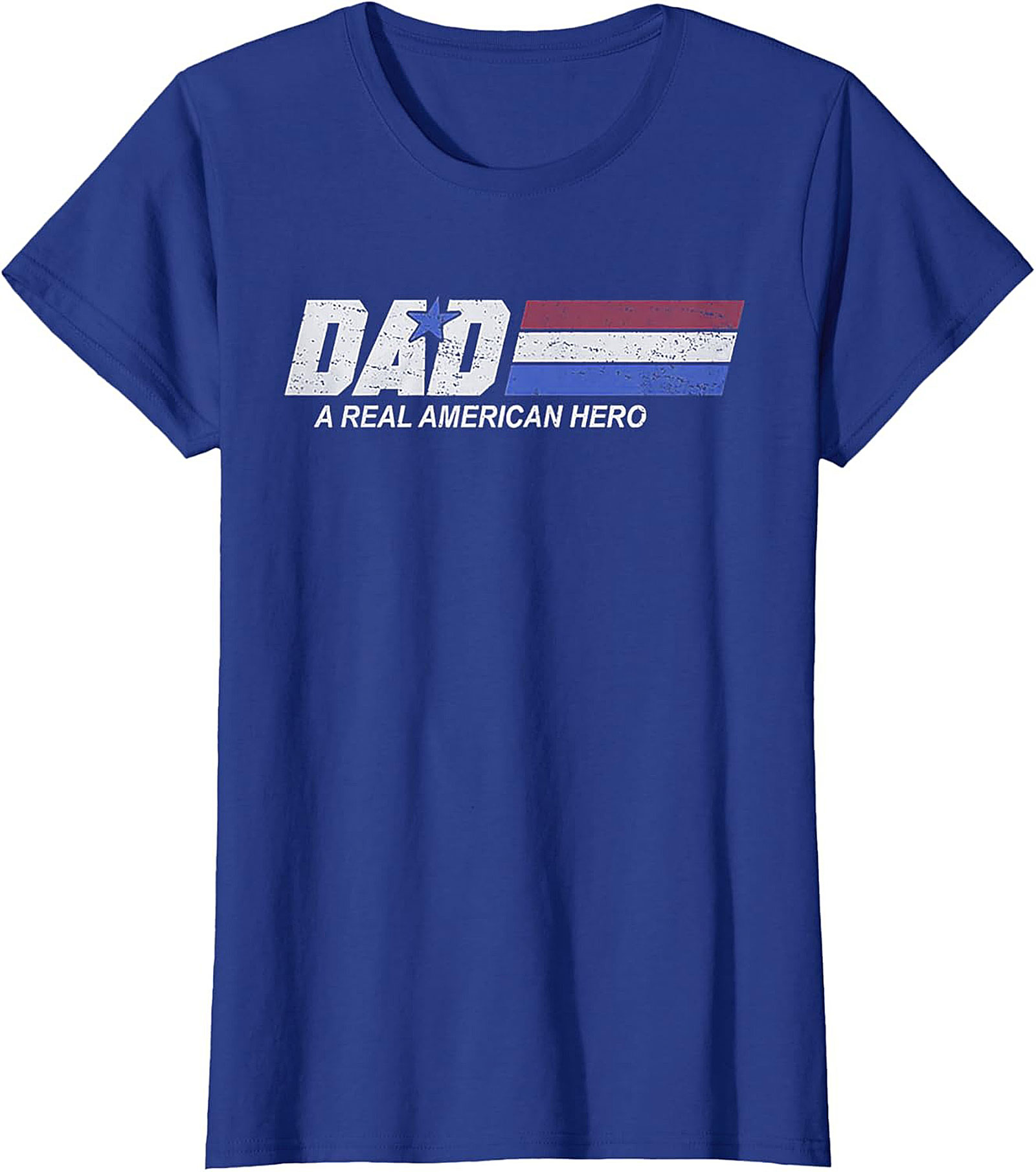 American Hero Dad T-shirt Patriotic Father's Day Tee