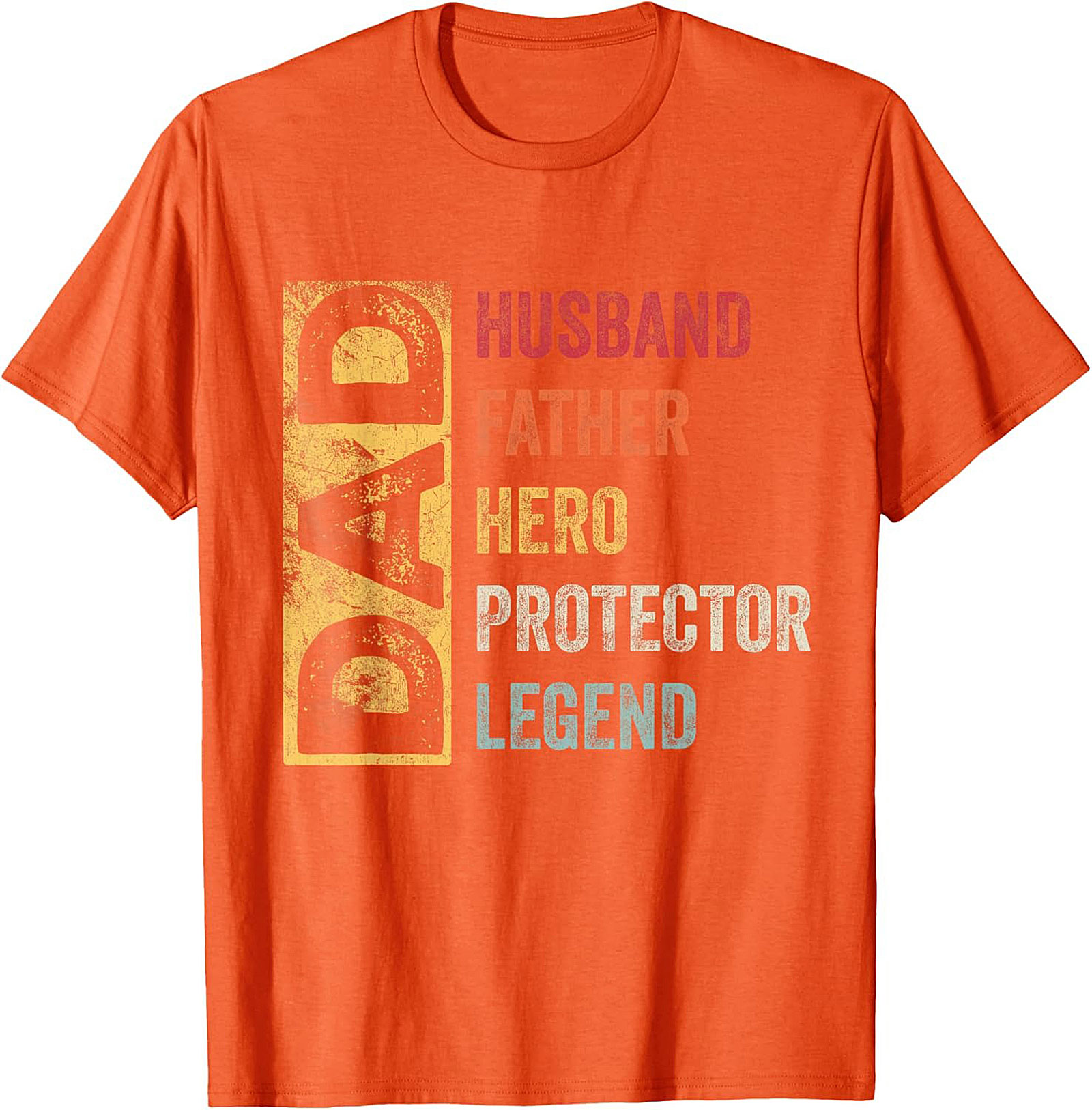 Legend Dad Graphic Tee Husband Father Hero Vintage Shirt