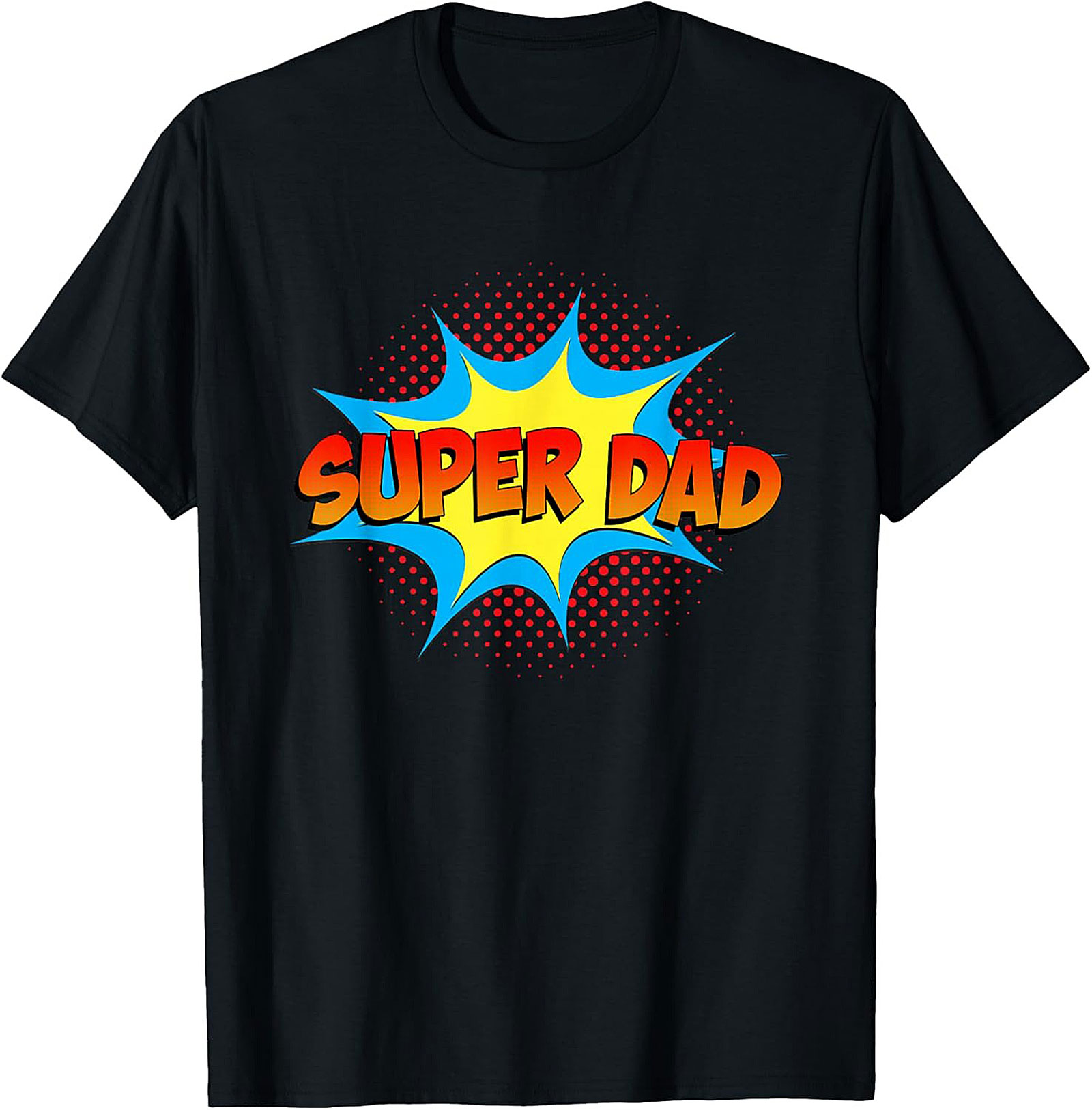 Super Dad Graphic Tee Funny Superhero Unisex Shirt Gift