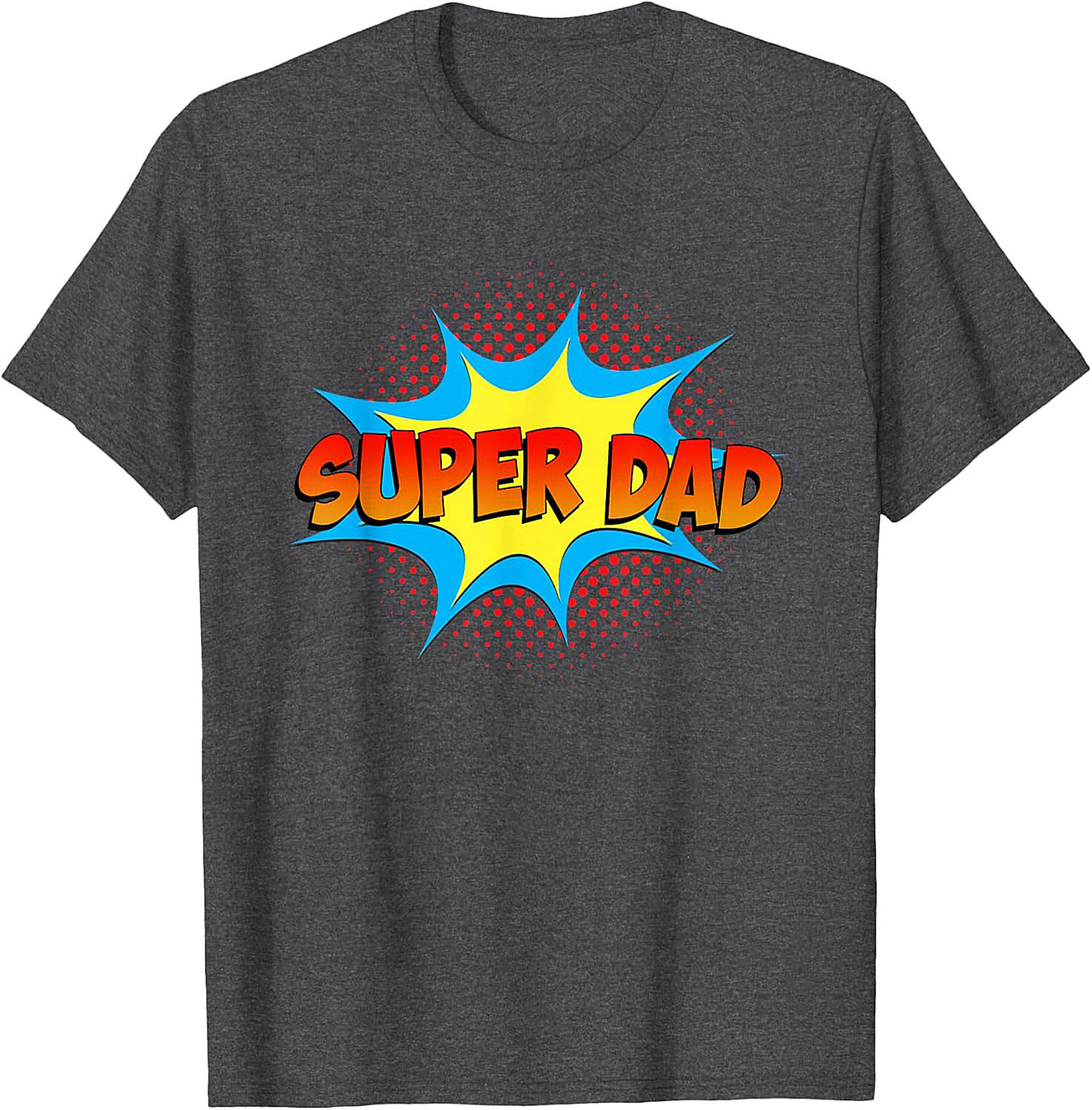 Super Dad Graphic Tee Funny Superhero Unisex Shirt Gift
