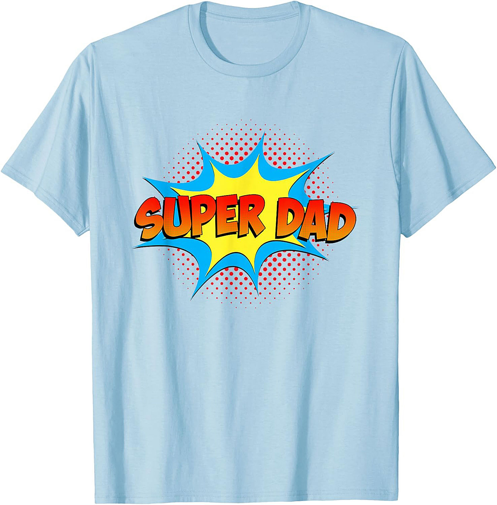 Super Dad Graphic Tee Funny Superhero Unisex Shirt Gift