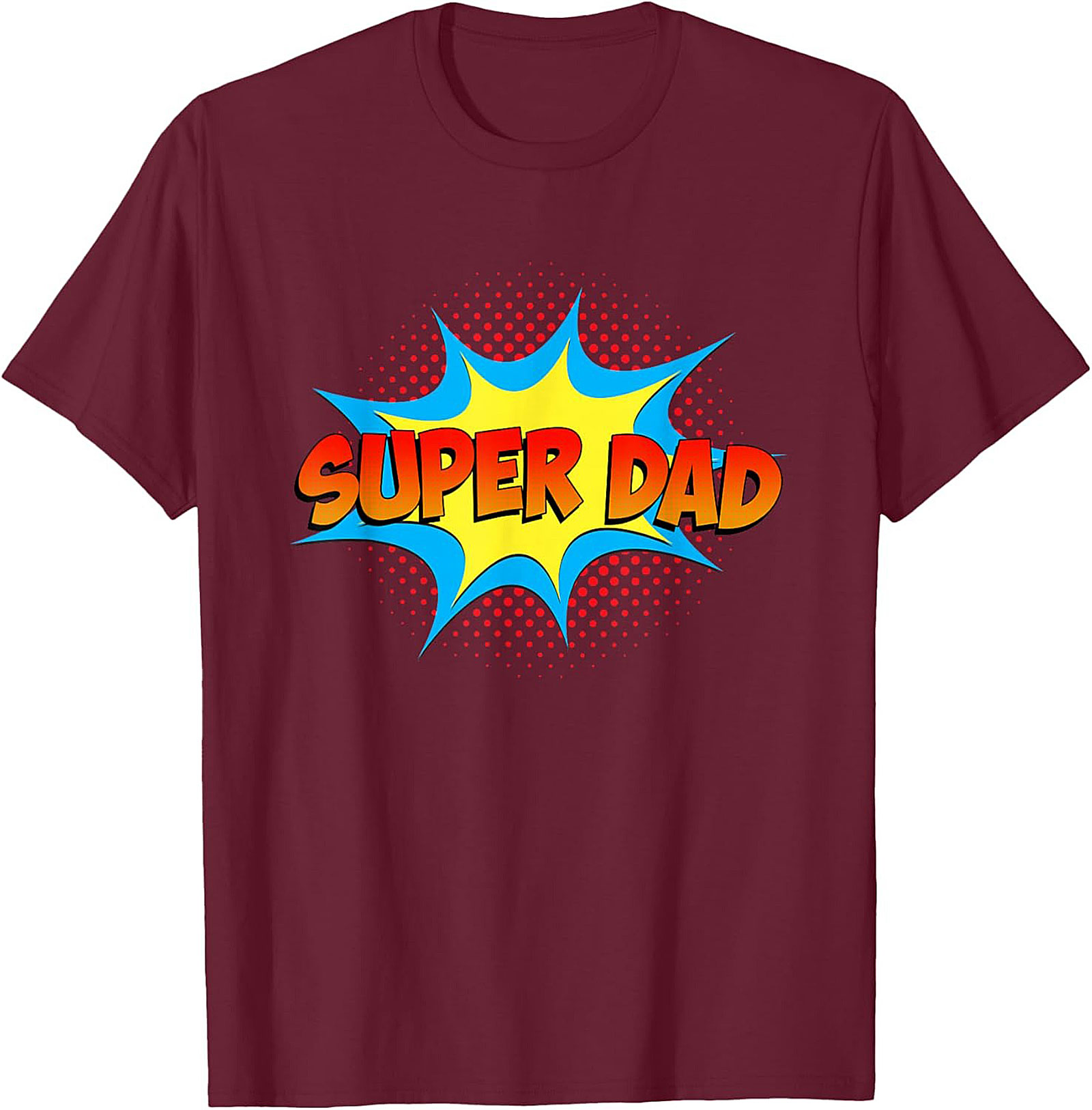 Super Dad Graphic Tee Funny Superhero Unisex Shirt Gift