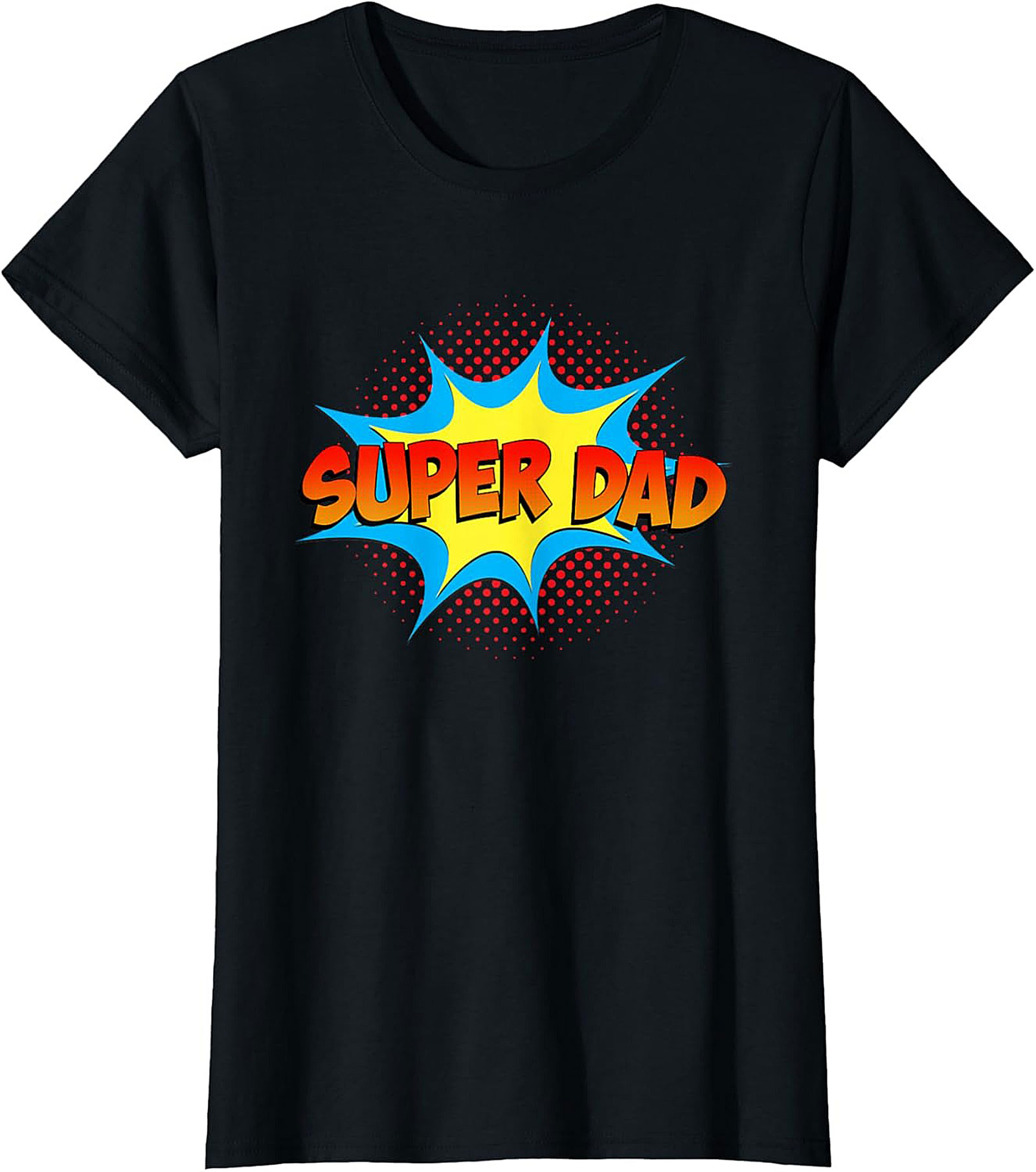 Super Dad Graphic Tee Funny Superhero Unisex Shirt Gift