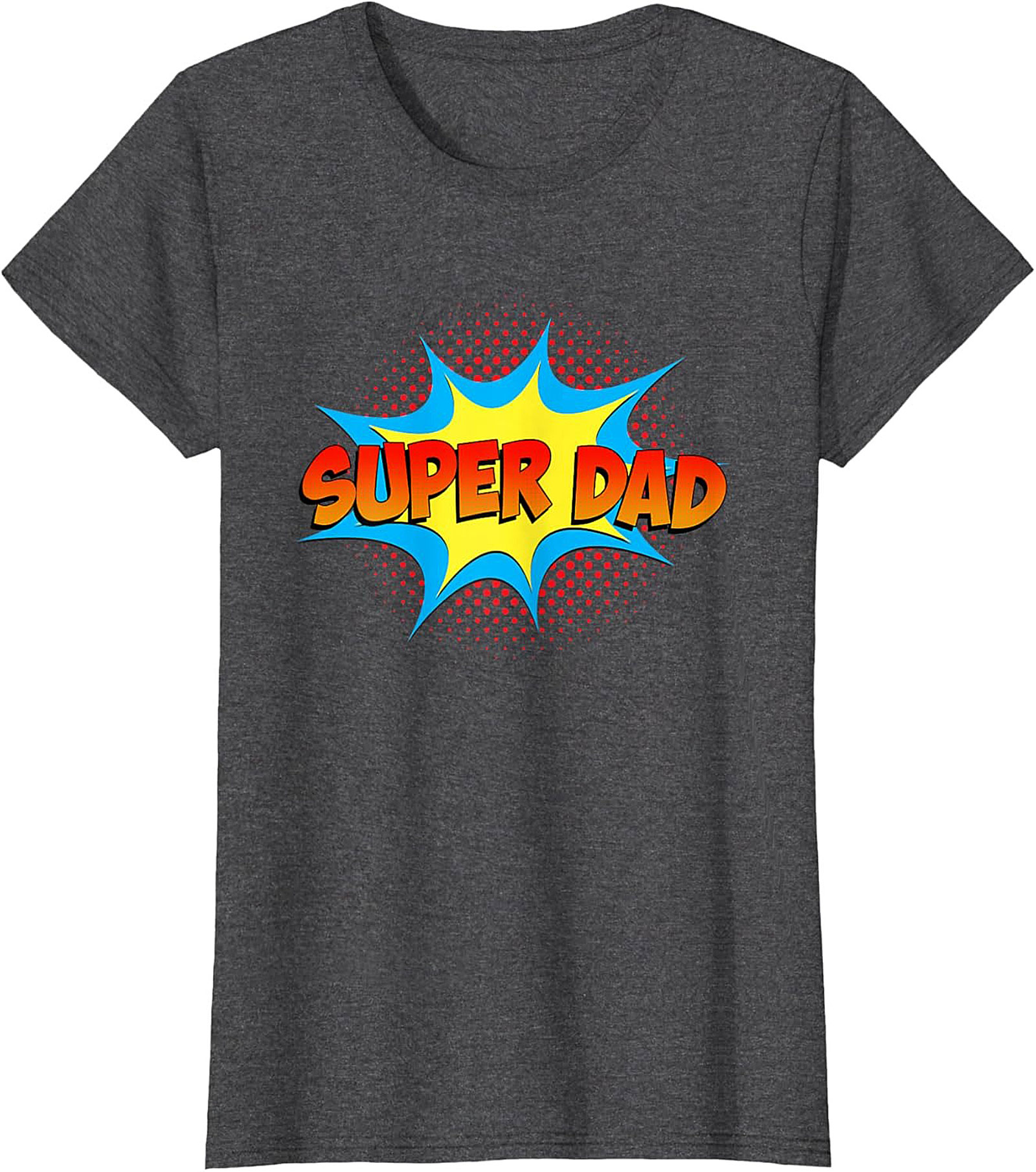Super Dad Graphic Tee Funny Superhero Unisex Shirt Gift