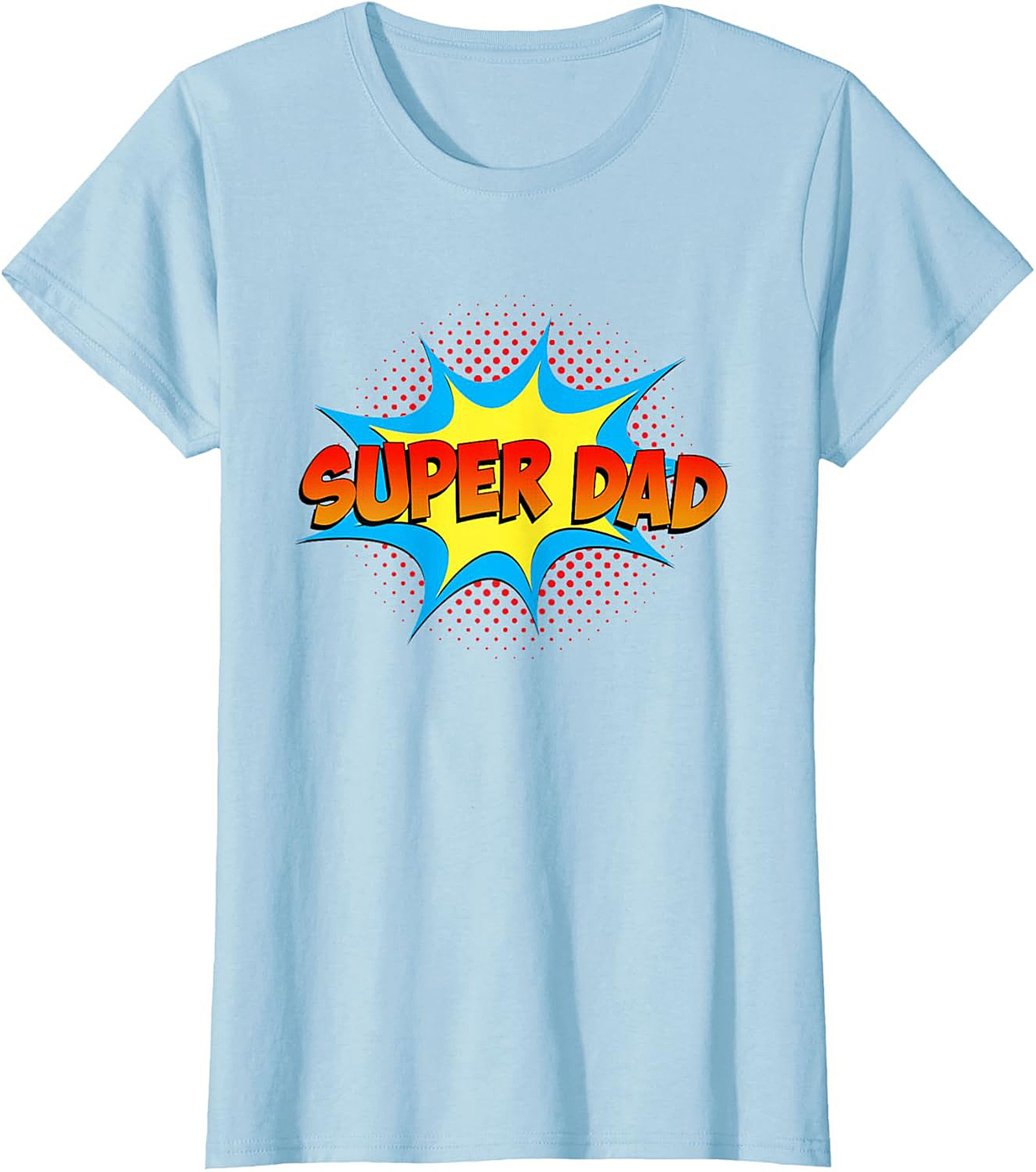 Super Dad Graphic Tee Funny Superhero Unisex Shirt Gift