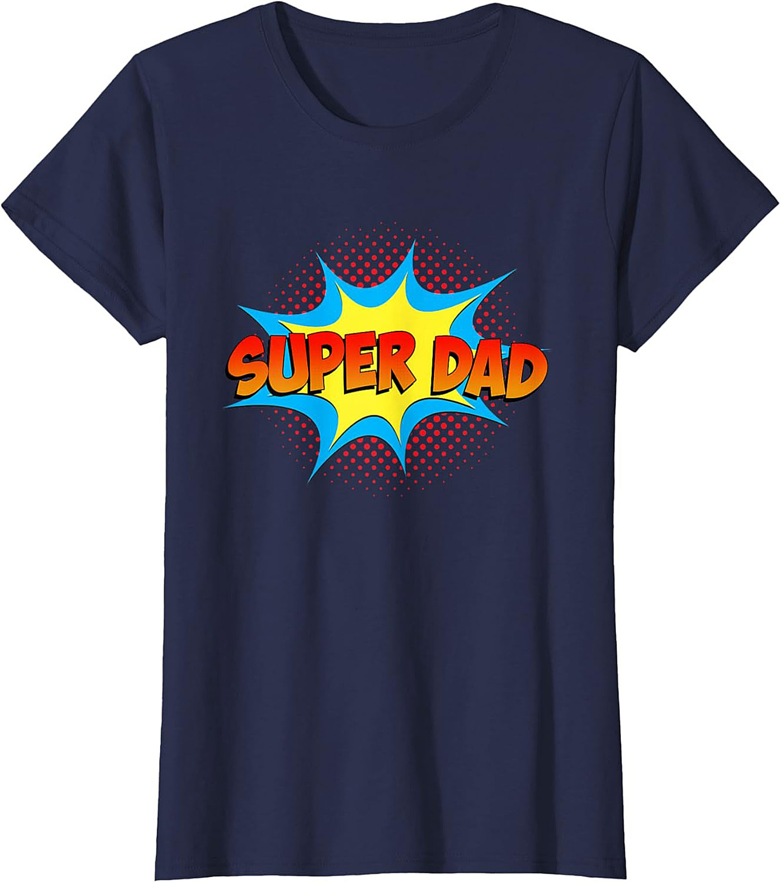 Super Dad Graphic Tee Funny Superhero Unisex Shirt Gift