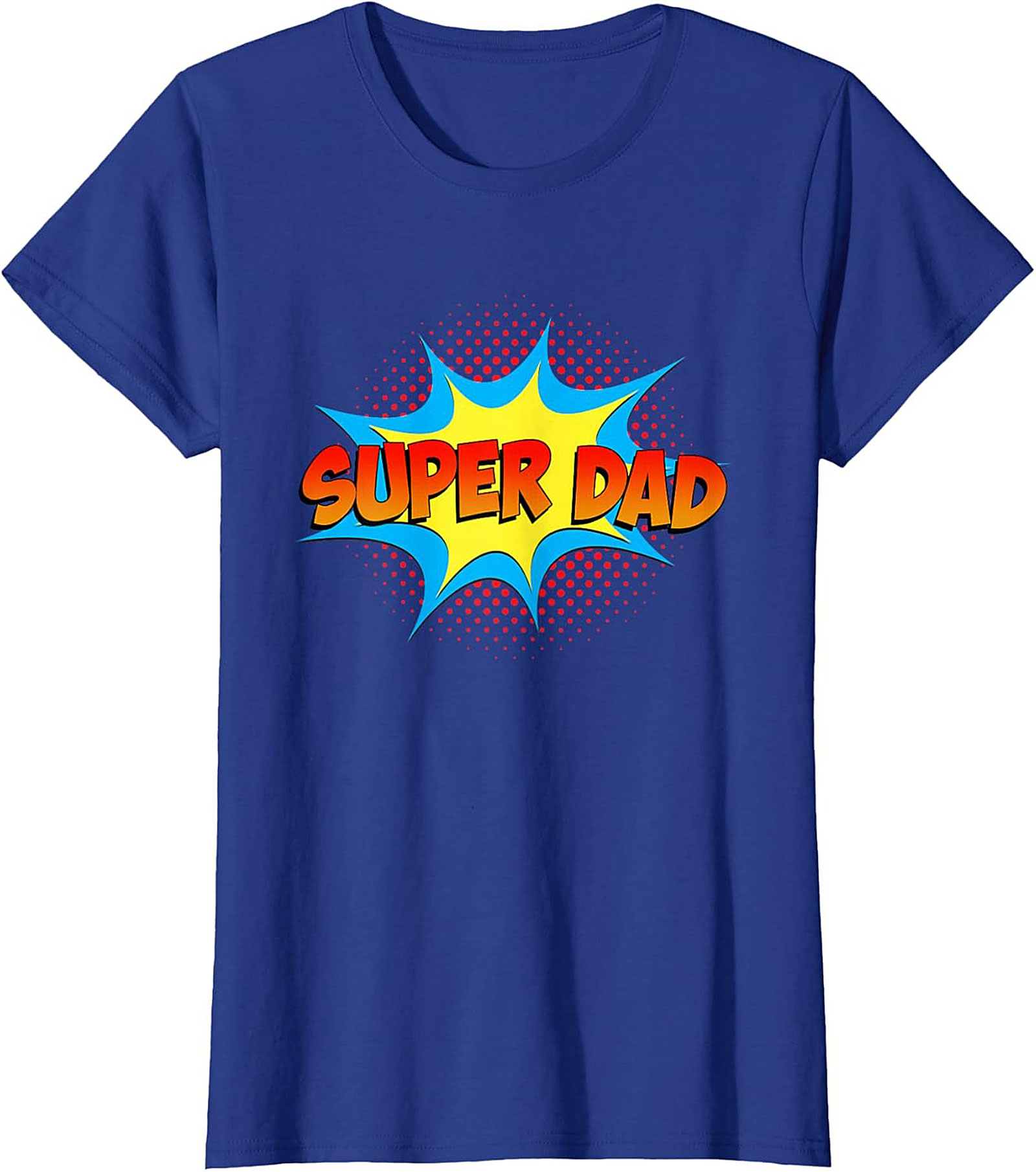 Super Dad Graphic Tee Funny Superhero Unisex Shirt Gift