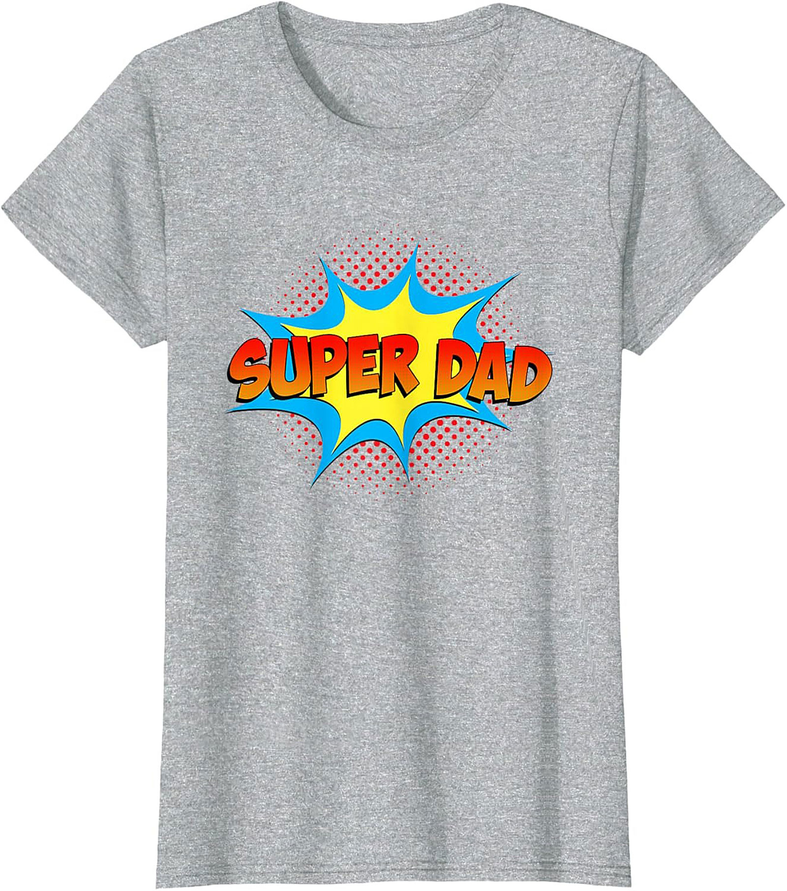 Super Dad Graphic Tee Funny Superhero Unisex Shirt Gift