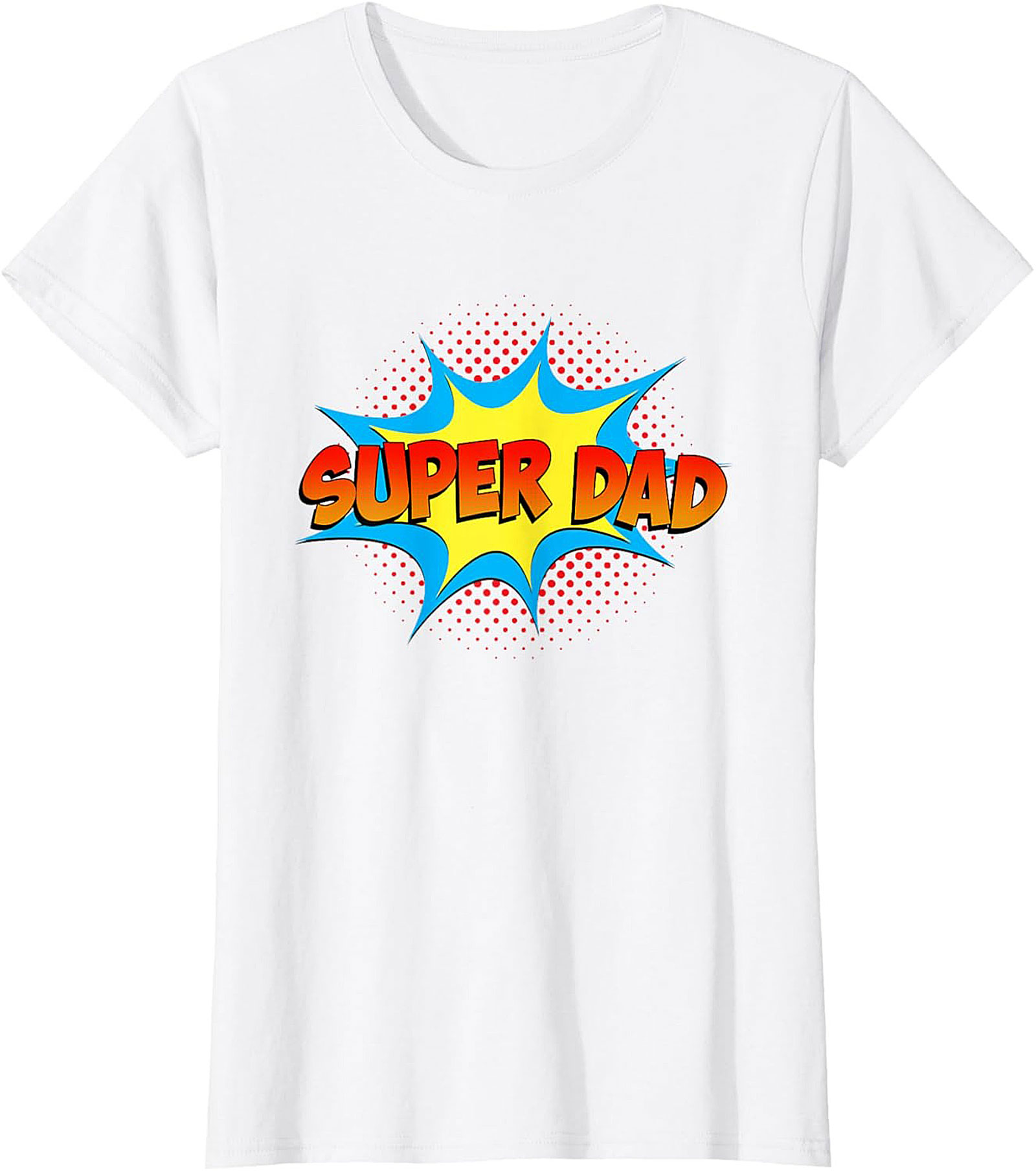 Super Dad Graphic Tee Funny Superhero Unisex Shirt Gift