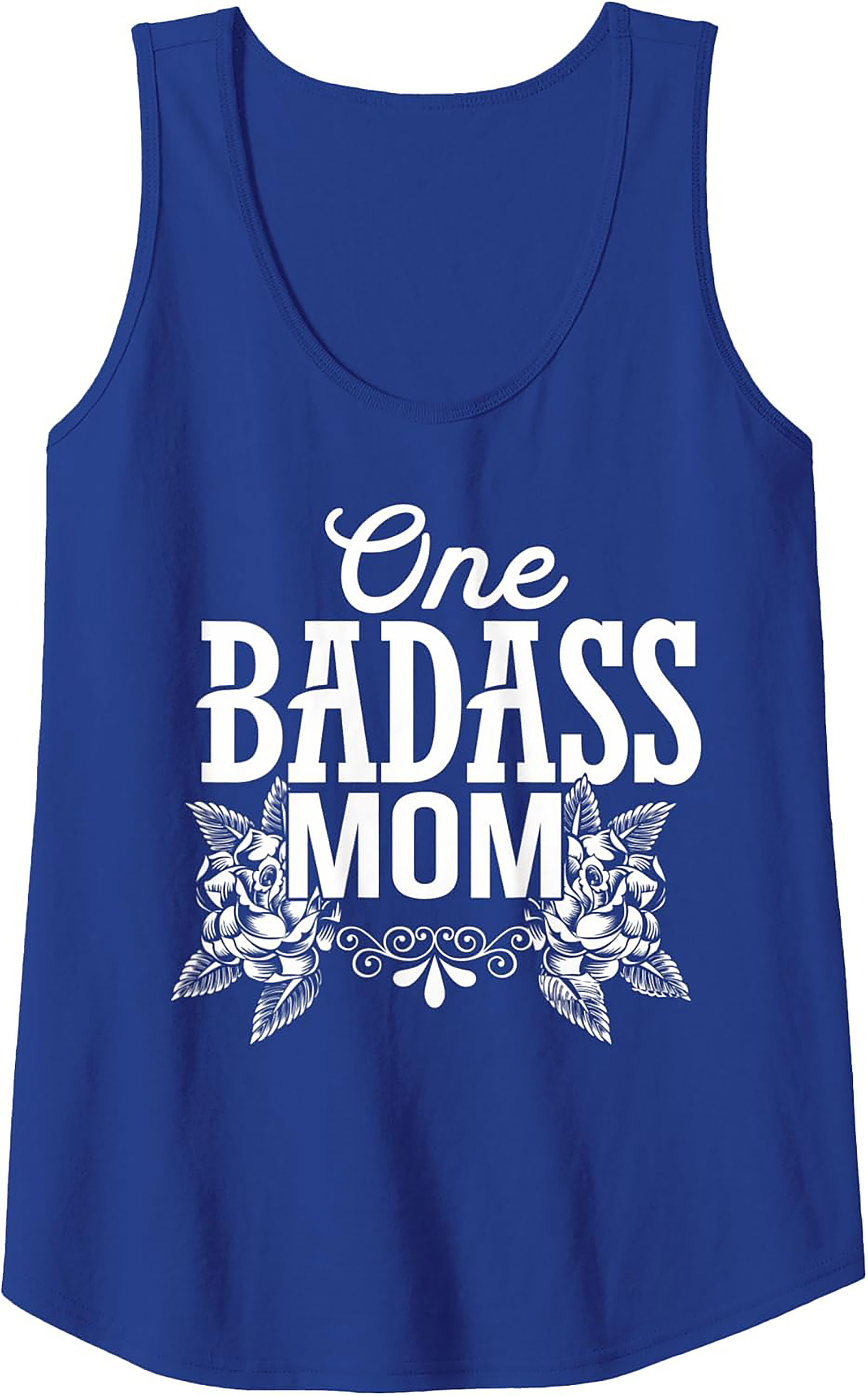 Badass Mom Graphic Tank Top Tattoo Style Sleeveless Shirt