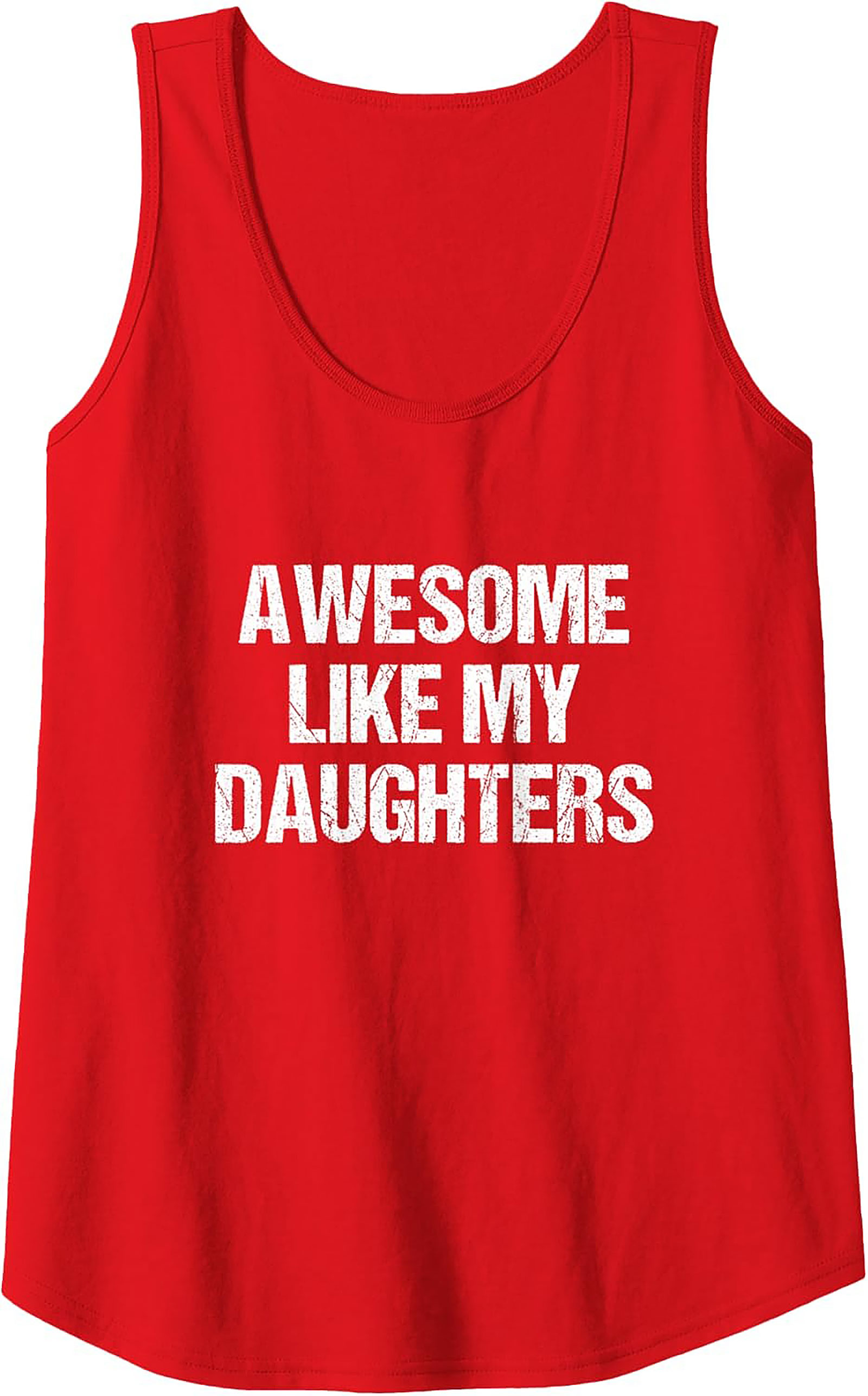 Proud Dad Tank Top Awesome Like My Daughters Graphic Tank