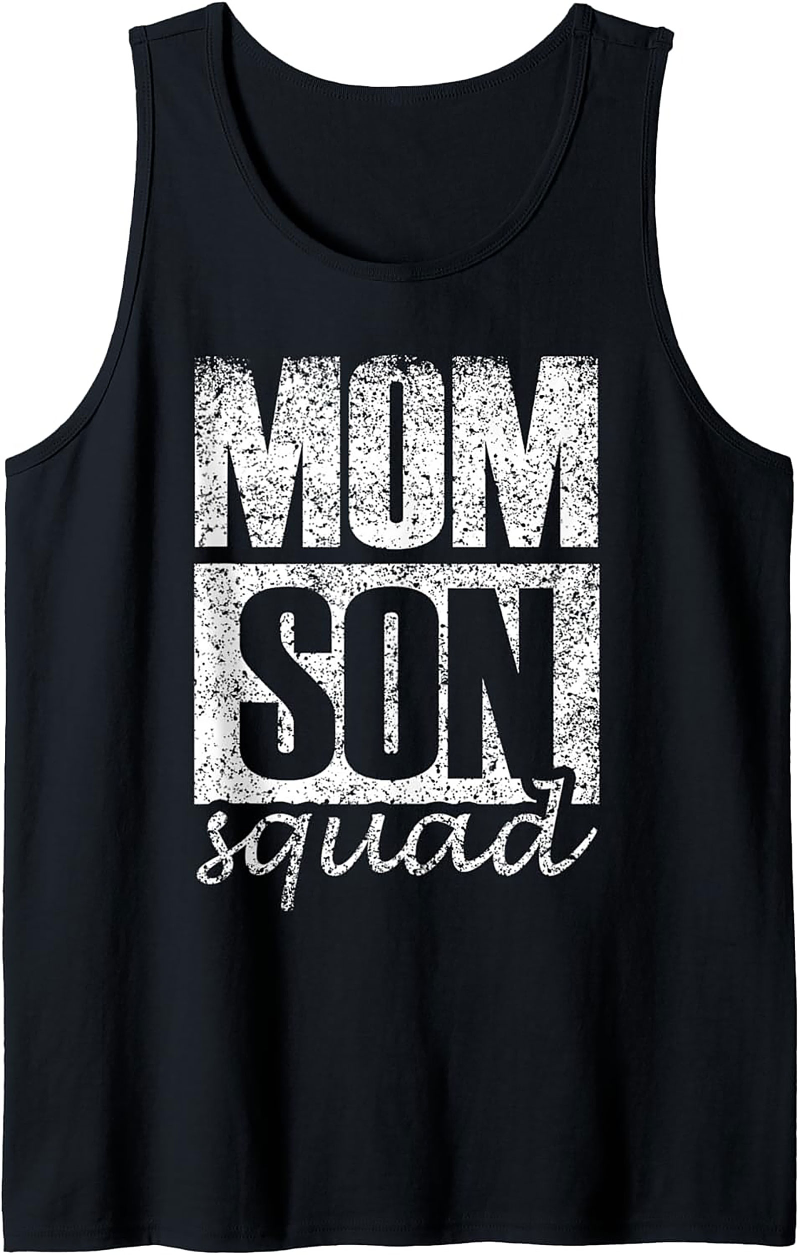 Mom Son Squad Tank Top Mother Son Graphic Tank Boy Mom