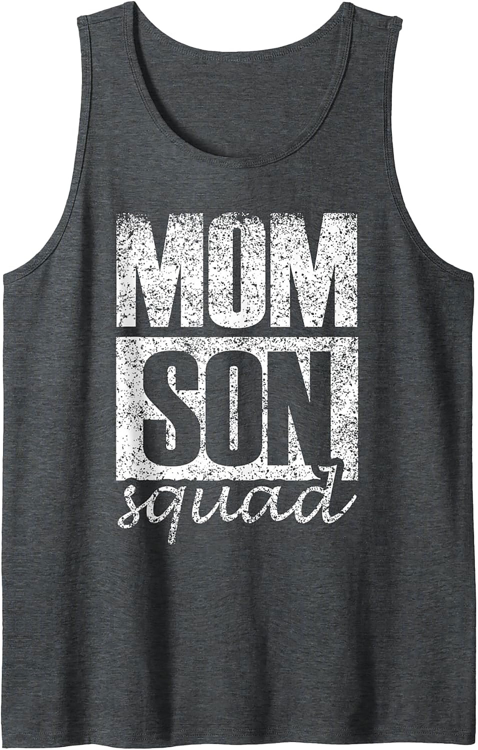 Mom Son Squad Tank Top Mother Son Graphic Tank Boy Mom